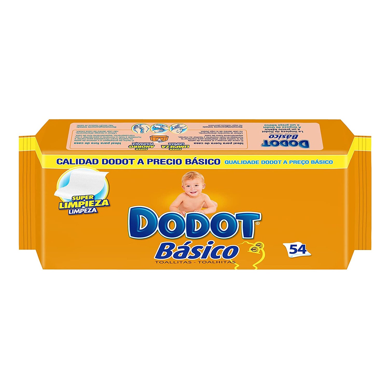 Dodot Basic Wipes + Aqua Pure Wipes 36 units