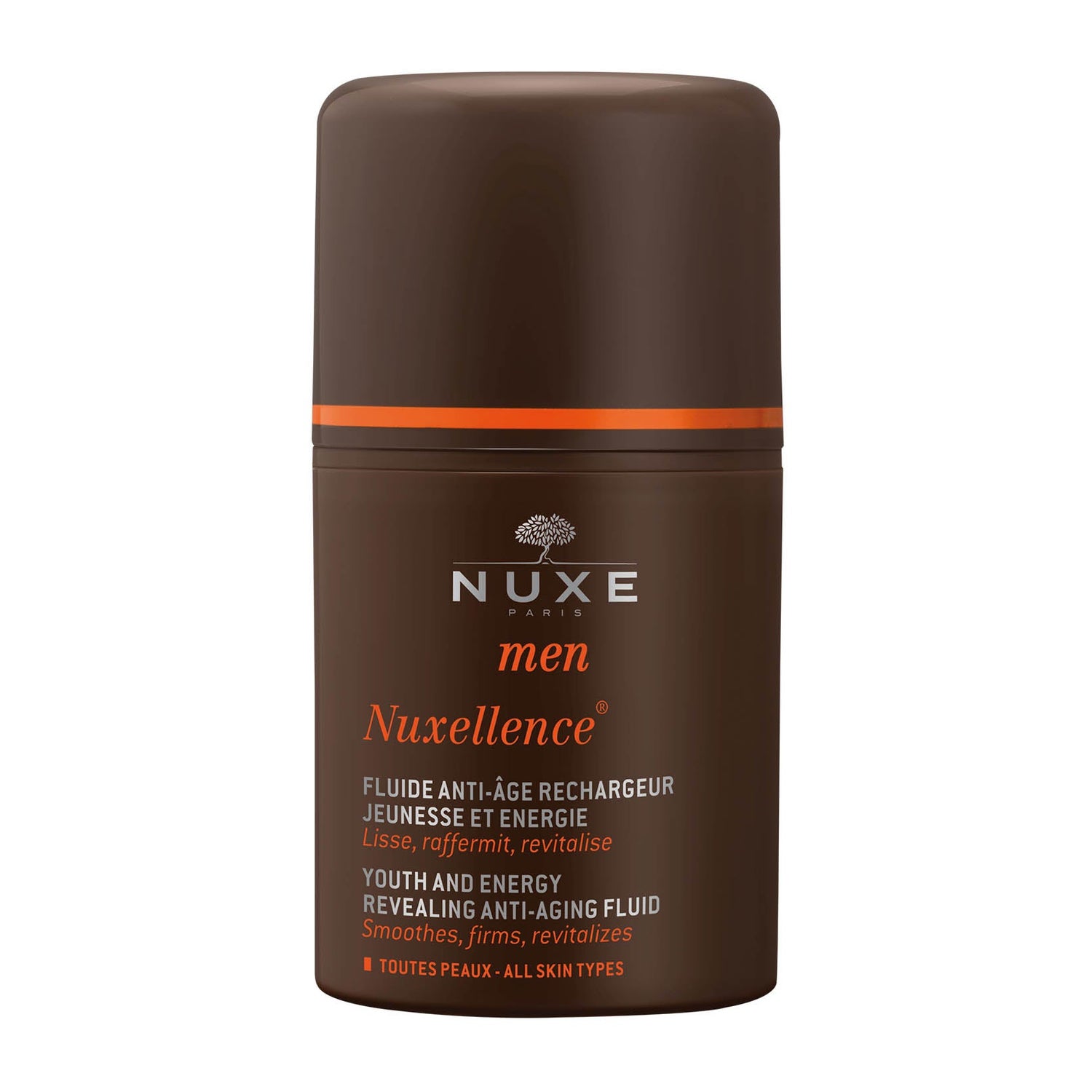 NUXE Men Nuxellence Bőrfiatalító és Energizáló anti-aging fluid 50ml