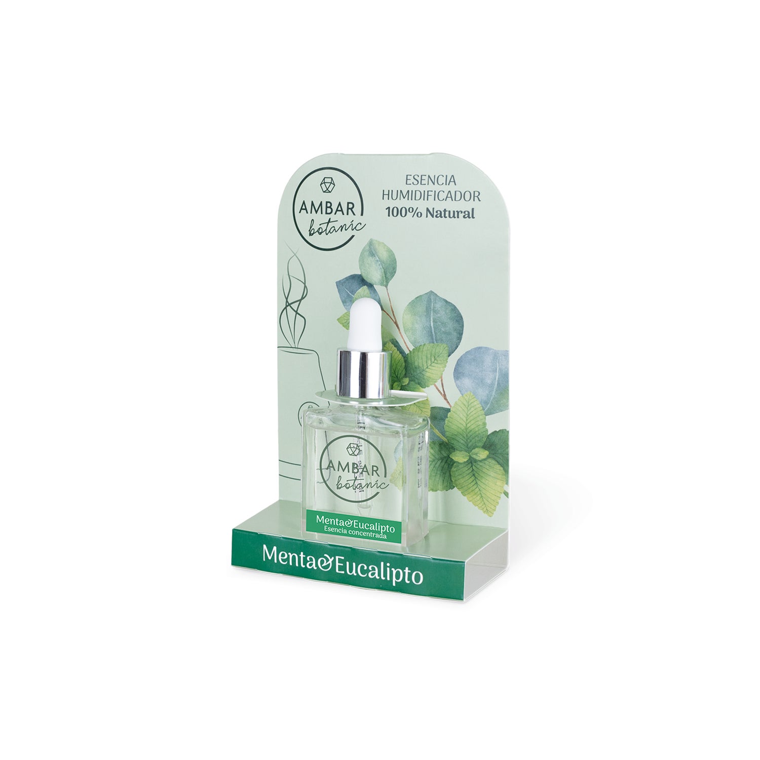 Ambar Perfums Botanic Esencia Humificador 100% Natural Menta y Eucalipto