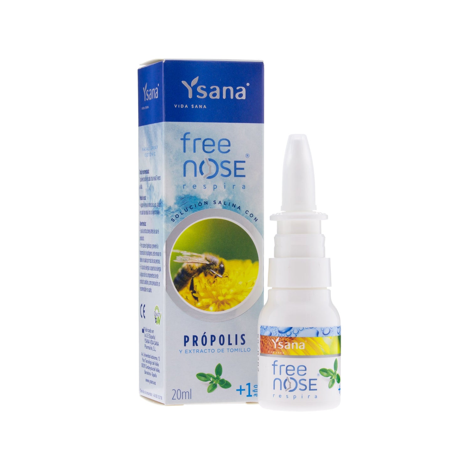 SALINE SOLUTION WITH PROPOLIS, THYME AND EUCALYPTUS NASAL SPRAY (+12 years)