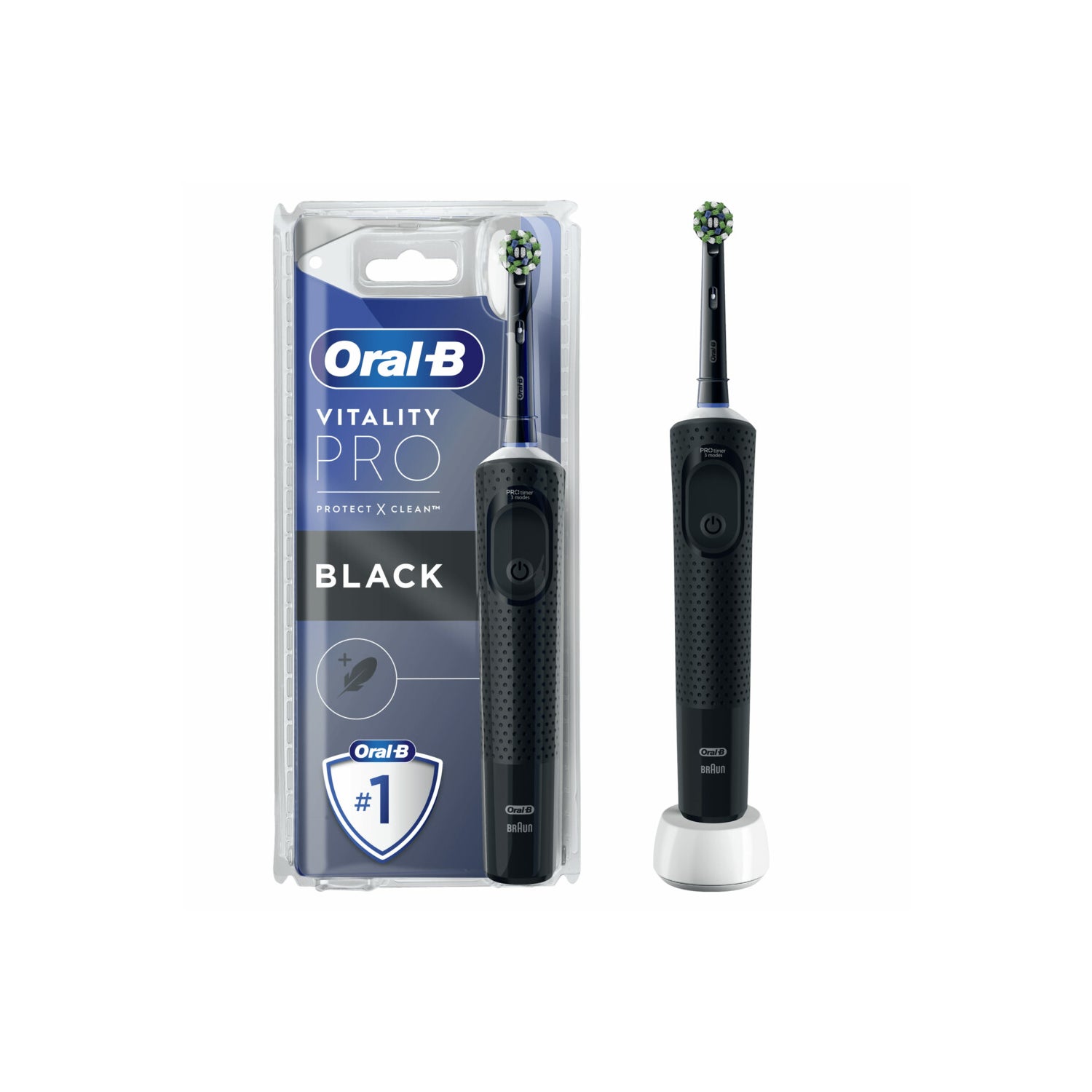 Oral-b Vitality Pro Cepillo Eléctrico Negro 1ud