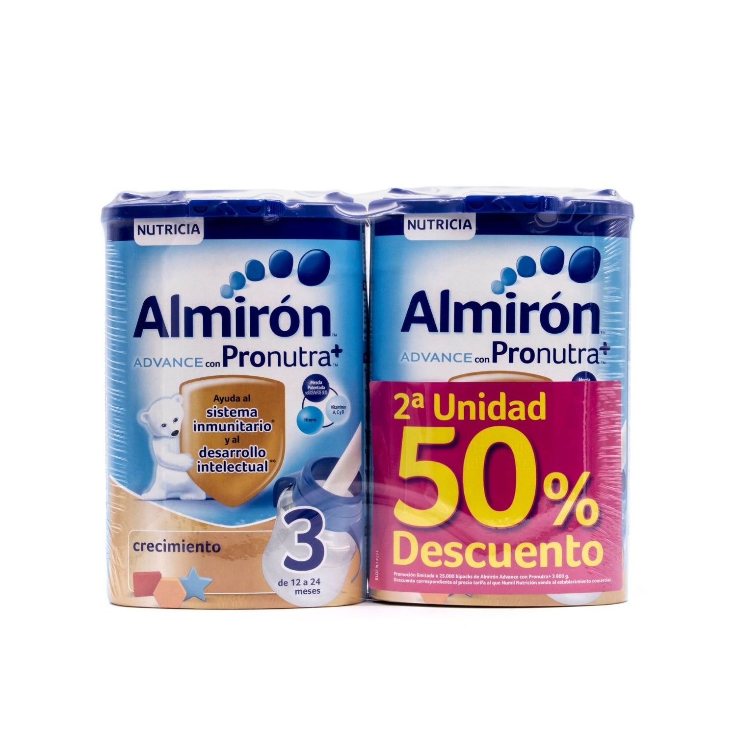 Almirón Advance 2 con Pronutra Continuacion 800g 