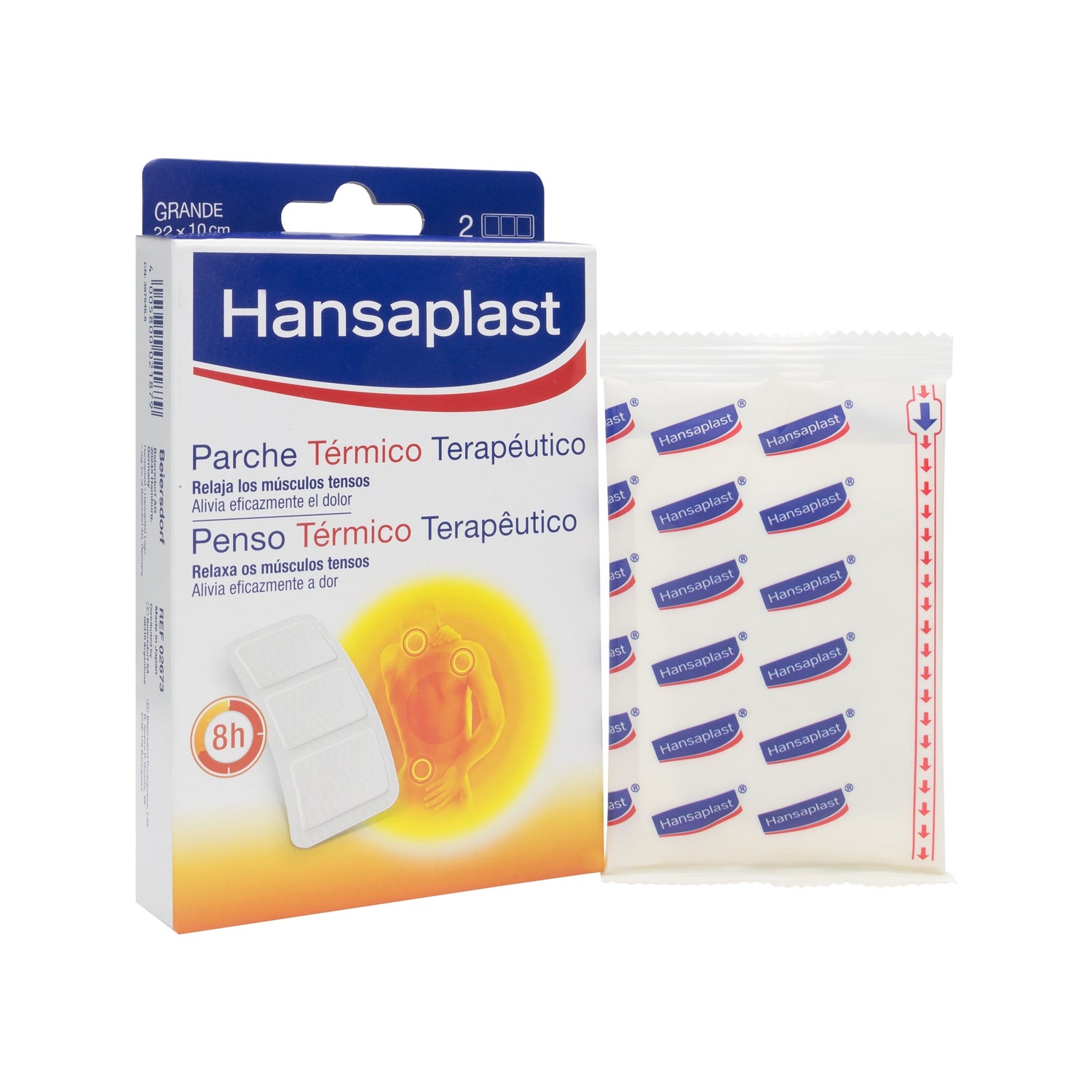 Hansaplast Parches Térmicos Terapéuticos Grandes - Farmacia Clapés