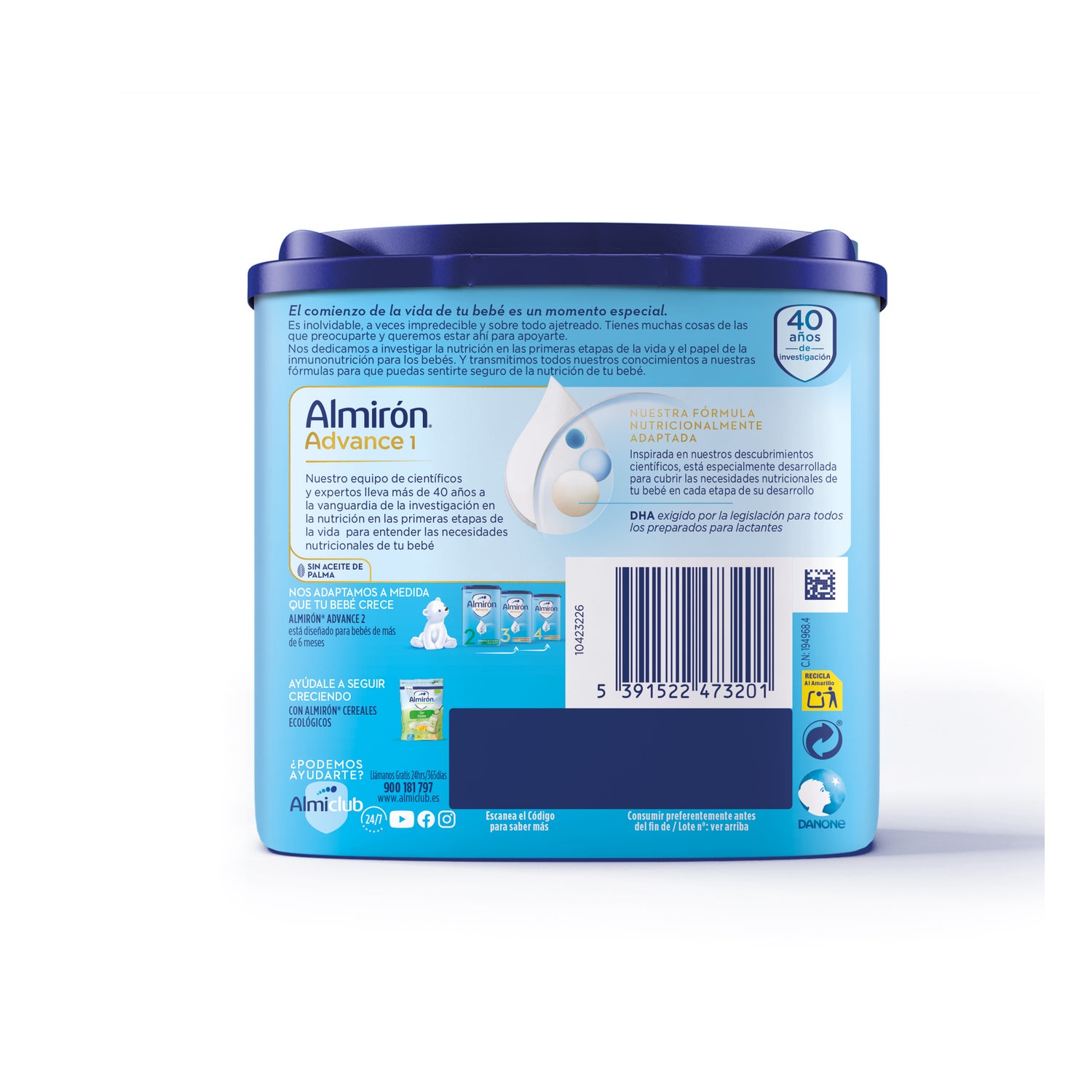 Almiron Advance 2 follow-on milk powder, from 6 months, 800g