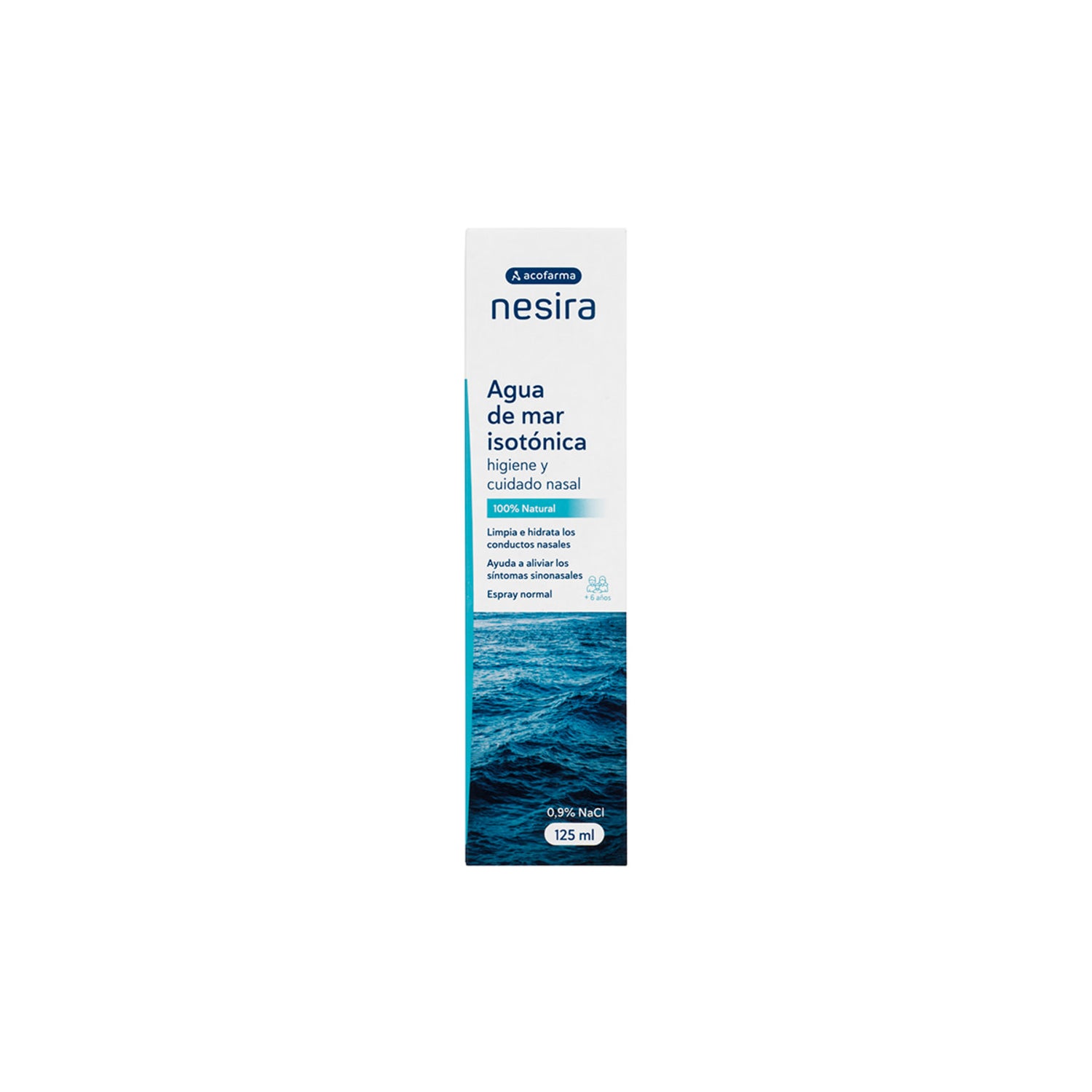 Neomarin Solución Nasal Isotónica Agua de Mar 125ml