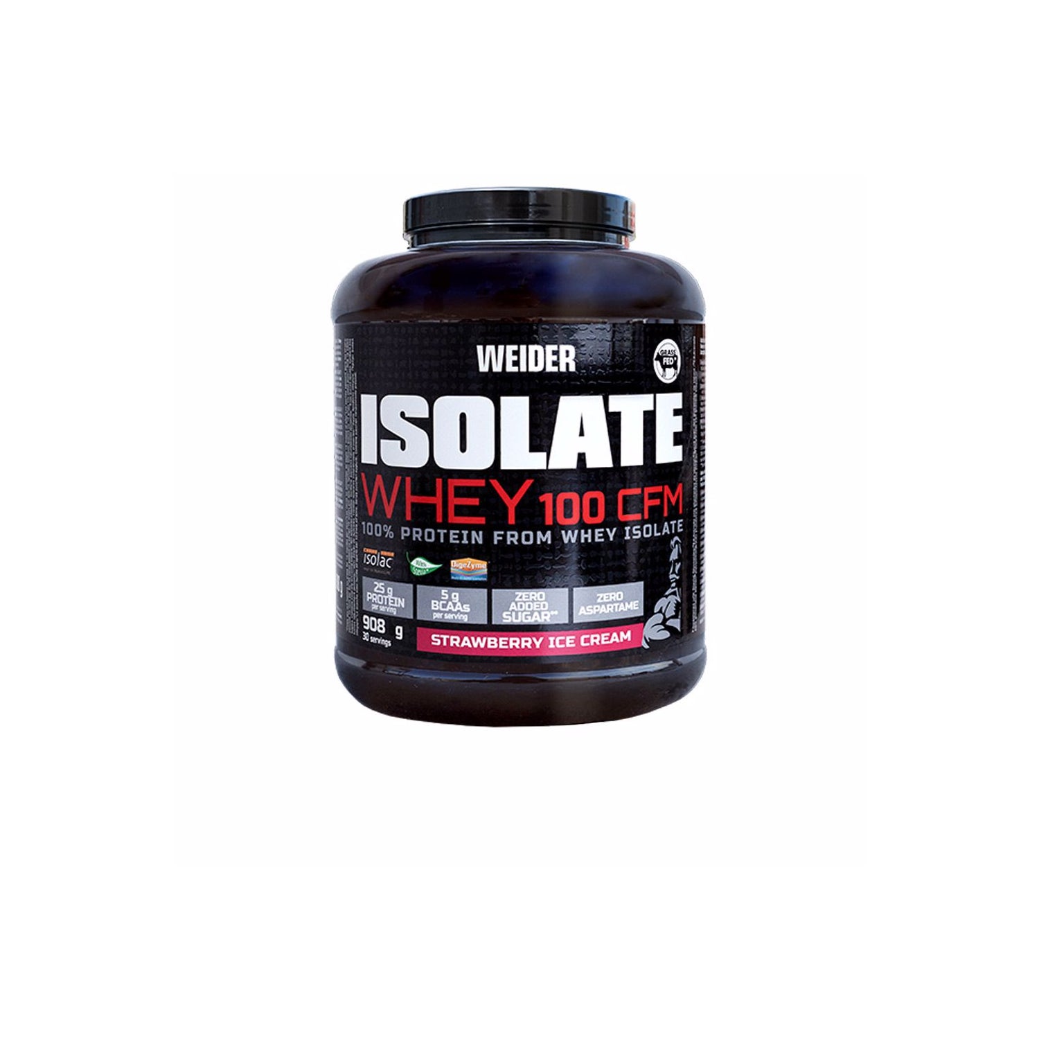 Weider Isolate Whey 100 Cfm Strawberry 2kg PromoFarma