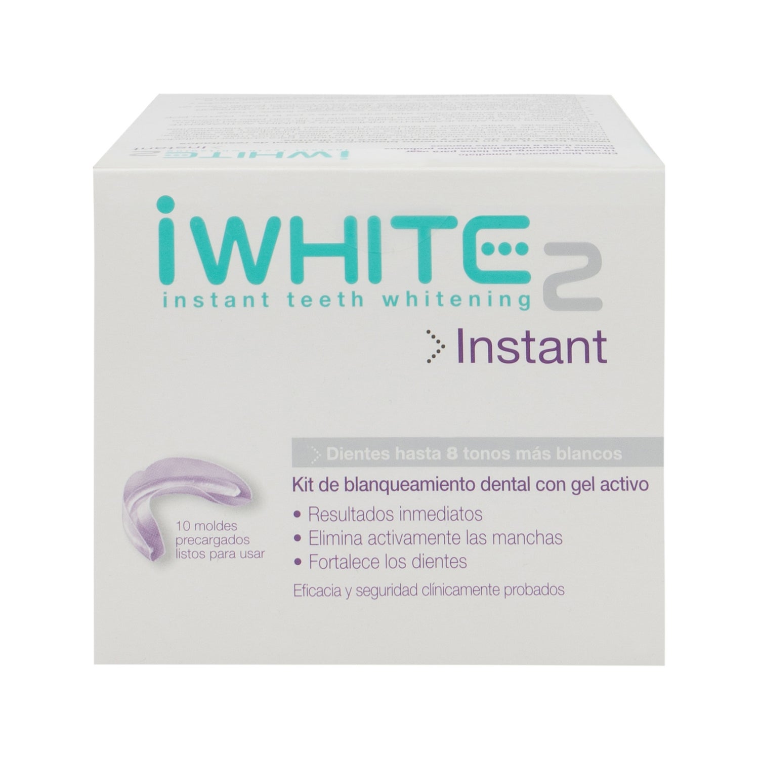 rustig aan Zwitsers Hol Iwhite 2 Instant teeth whitening kit 10 moulds | PromoFarma