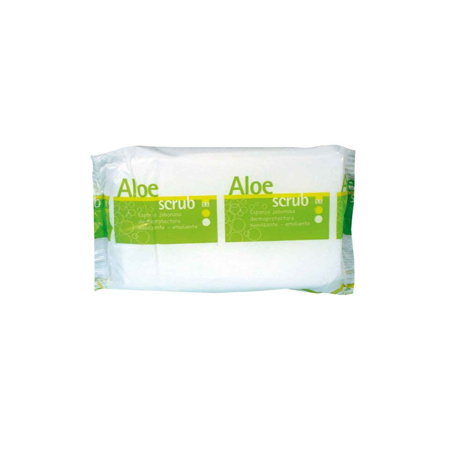 Esponjas jabonosas de un solo uso de napa Dispobaño con Aloe Vera, bolsa 24  unidades