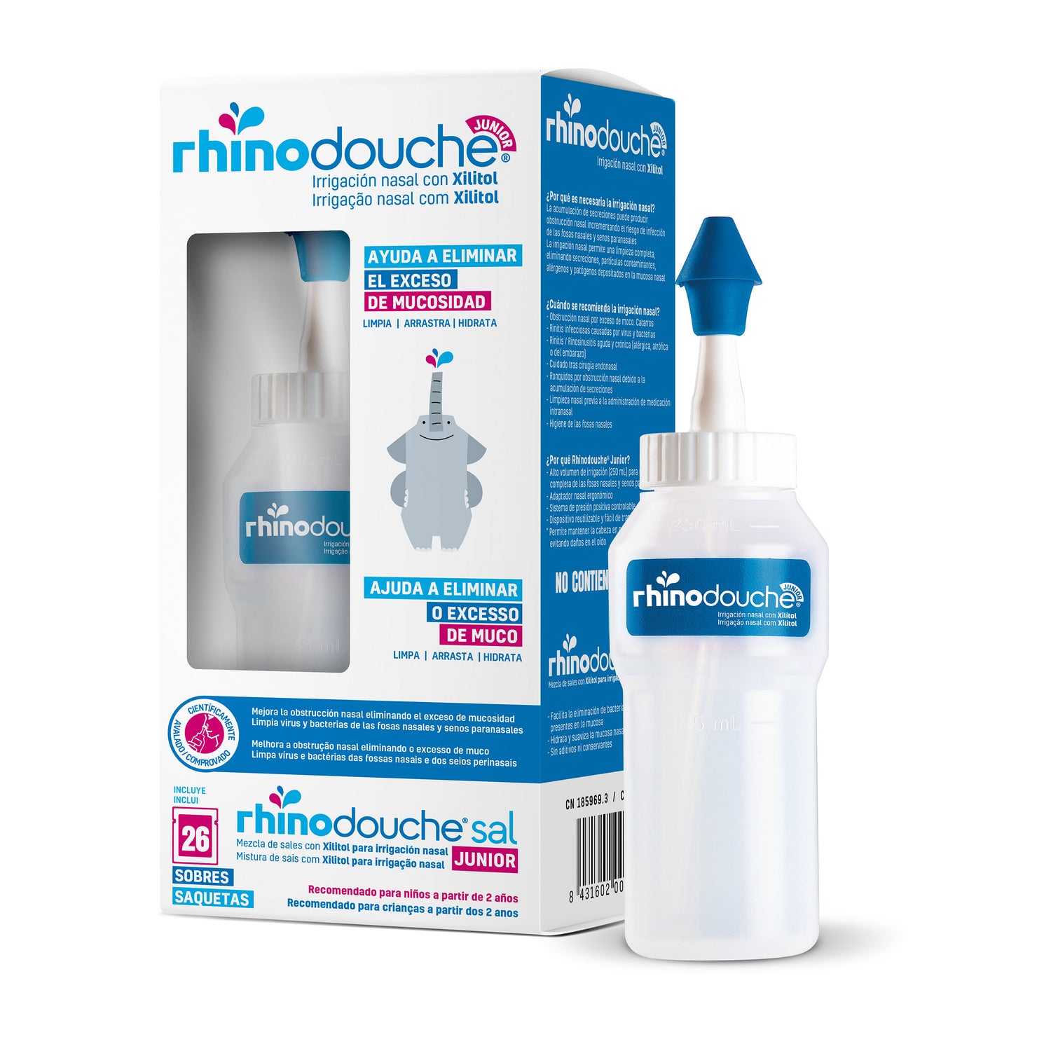 Betafar Suero Fisiológico para higiene nasal 500 ml | (3,25 €)