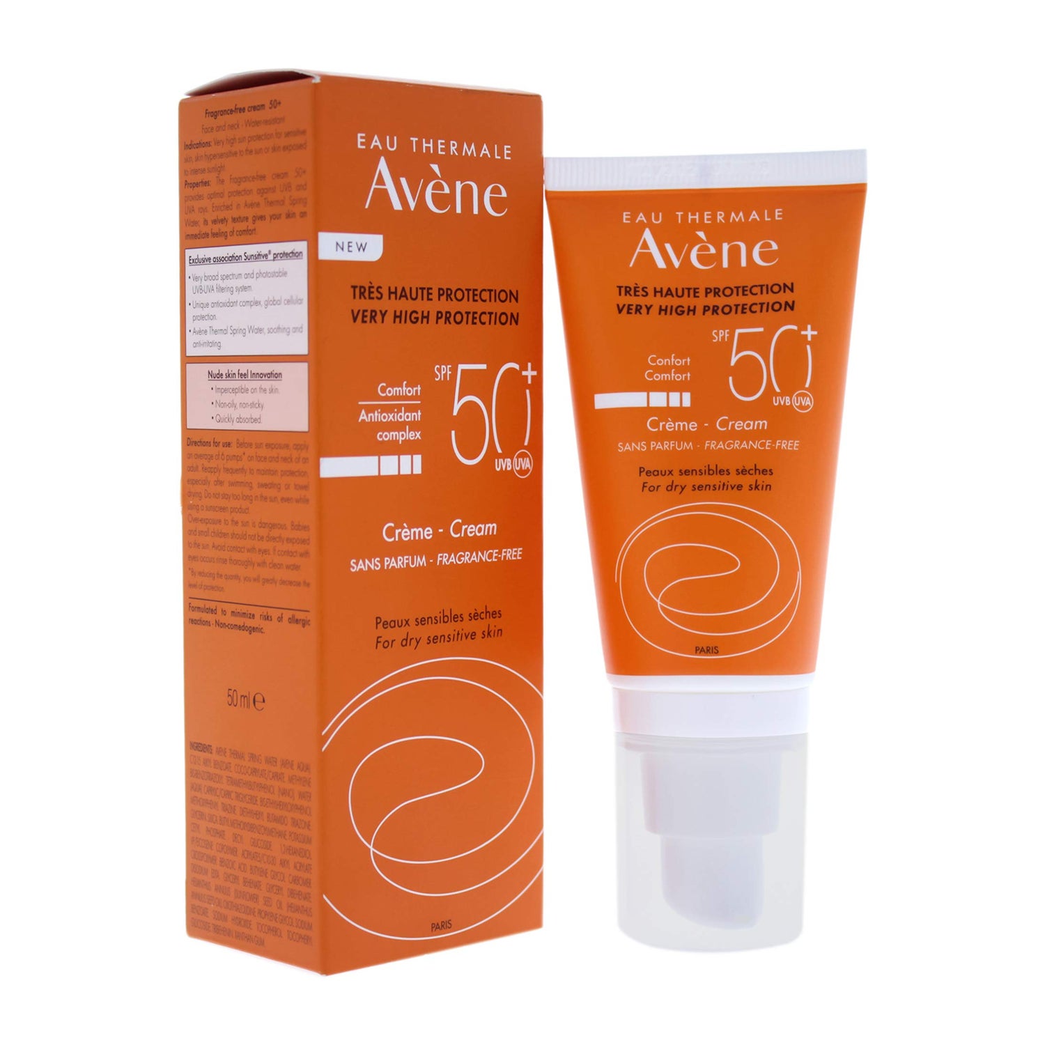 crema avène cara factor 50