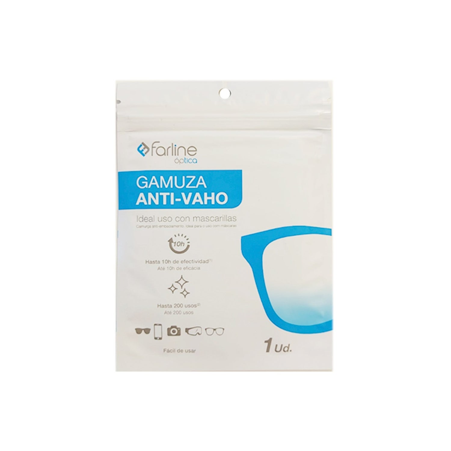 Kit Spray Antivaho + Gamuza  Optica Parafarmacia Caldelas