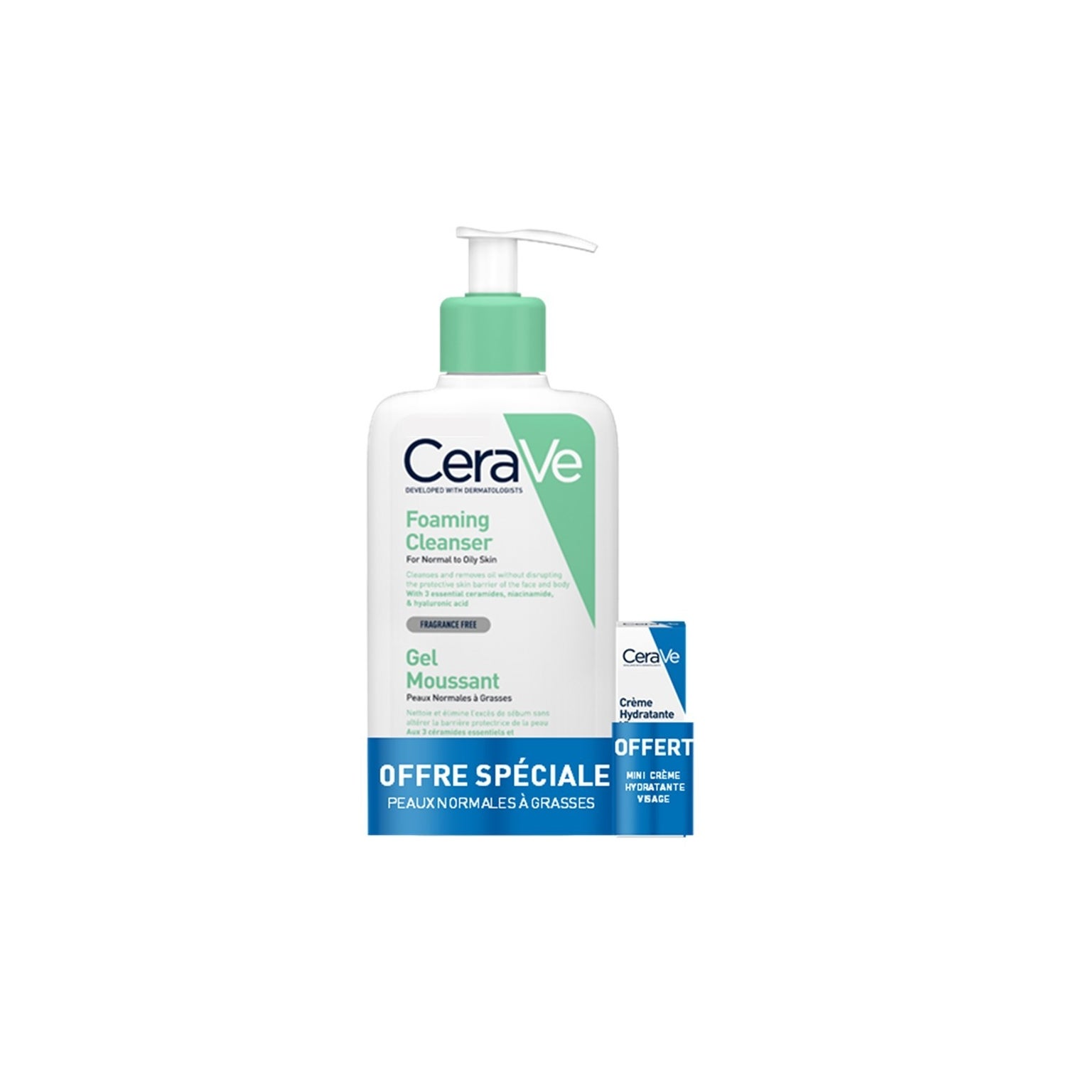 CeraVe Set Gel Cleanser + Mini Moisturising Cream PromoFarma