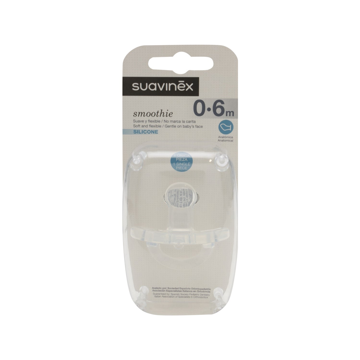 Suavinex Zero Zero Smoothie Pacifier SX Pro Physiological Nipple 0-6m