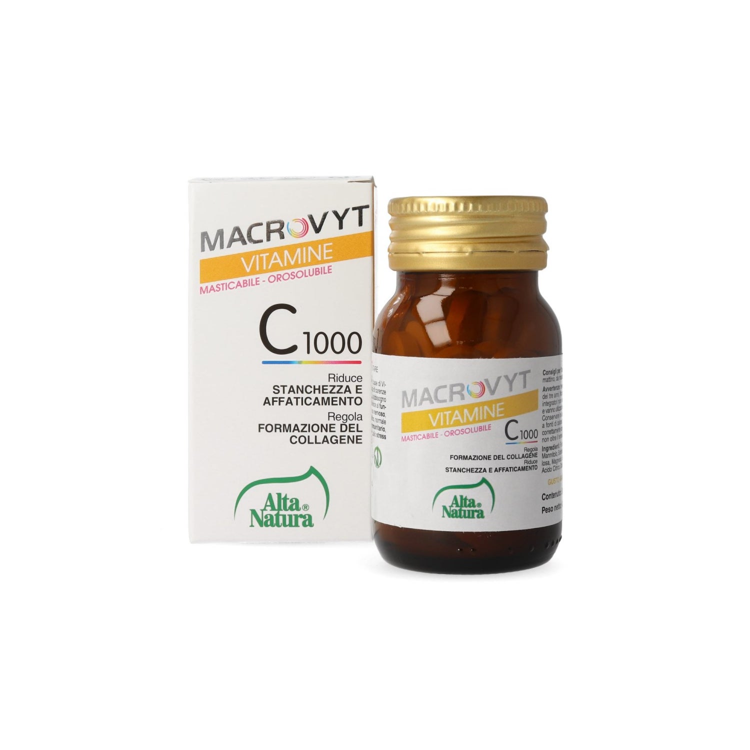 Alta Natura Macrovyt Vitaminas C 1000 30comp | PromoFarma