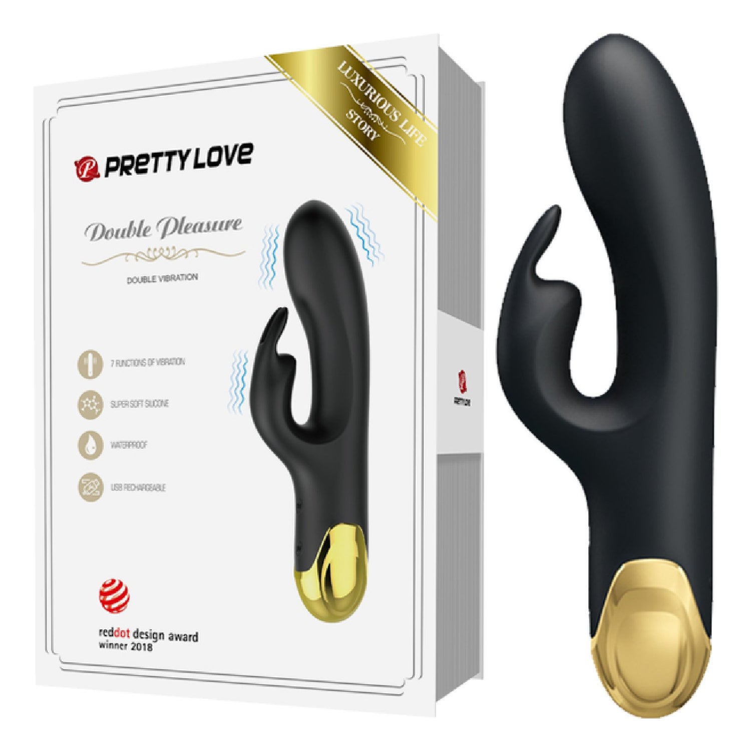 Pretty Love Smart Vibrator Double Pleasure 1 piece PromoFarma