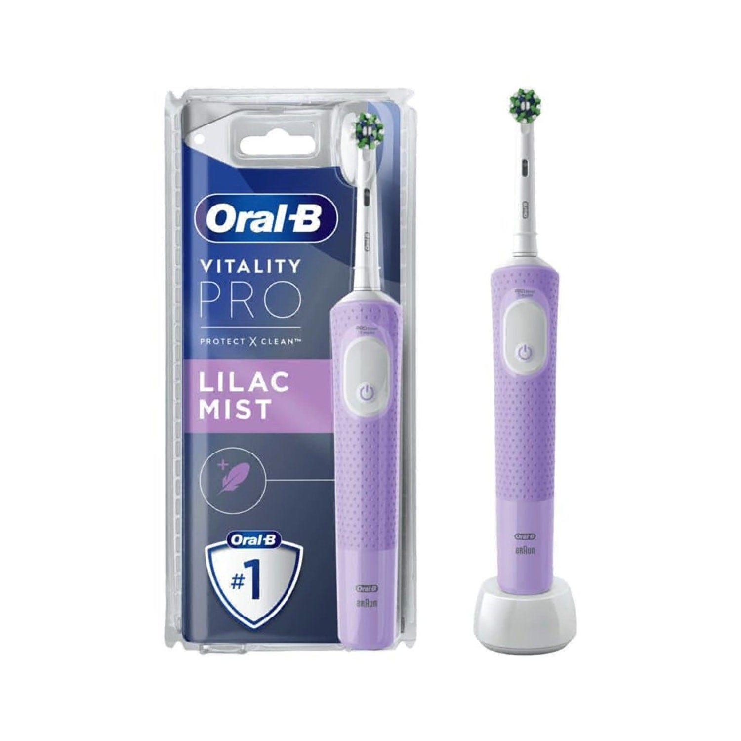 Buy ORAL B Vitality Pro Electric Toothbrush - Black & Purple Duo