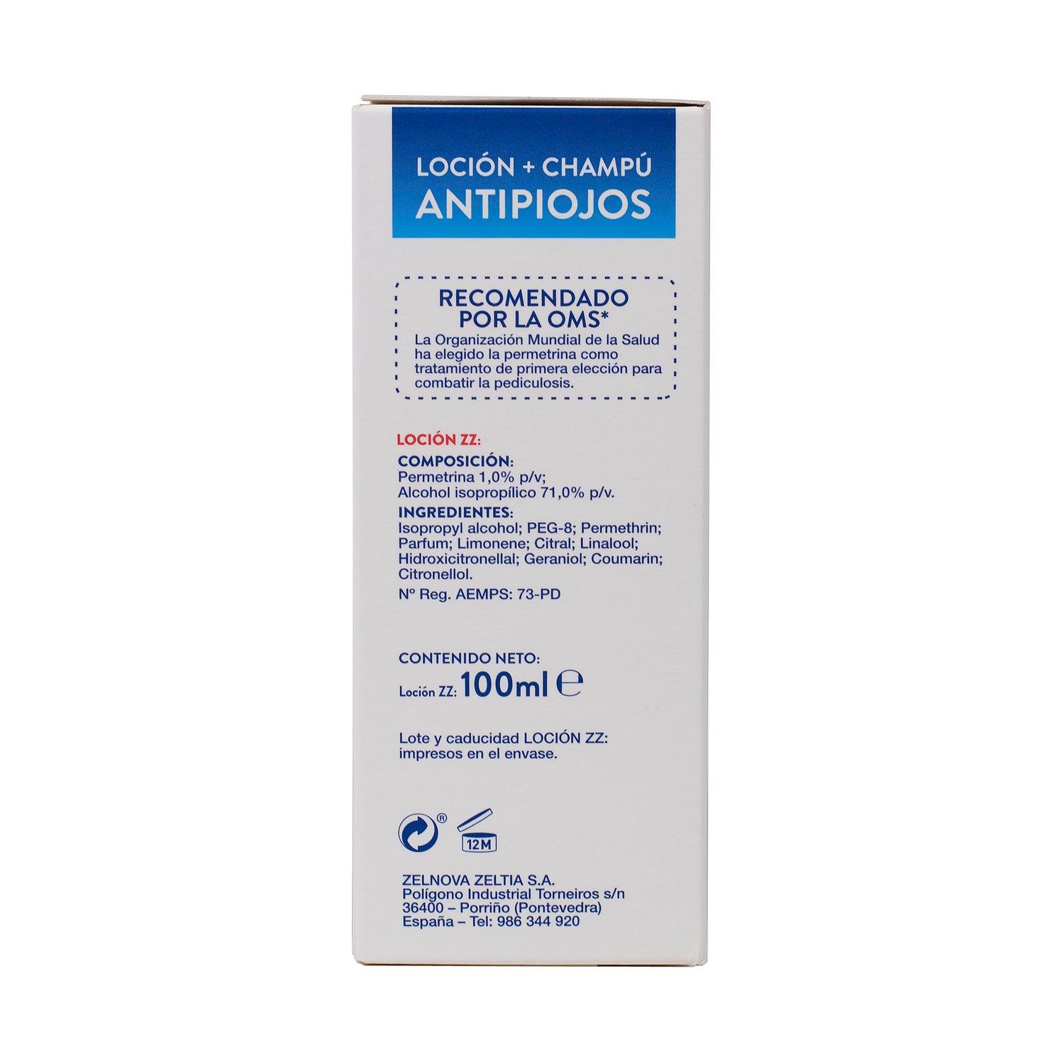 Zz locion + champu antipiojos (100 ml +125 ml) - Farmacia online