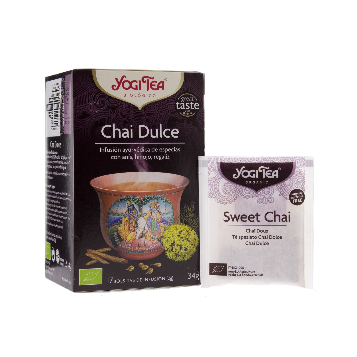 Yogi Tea Organic Sweet Chai, 17 Bags