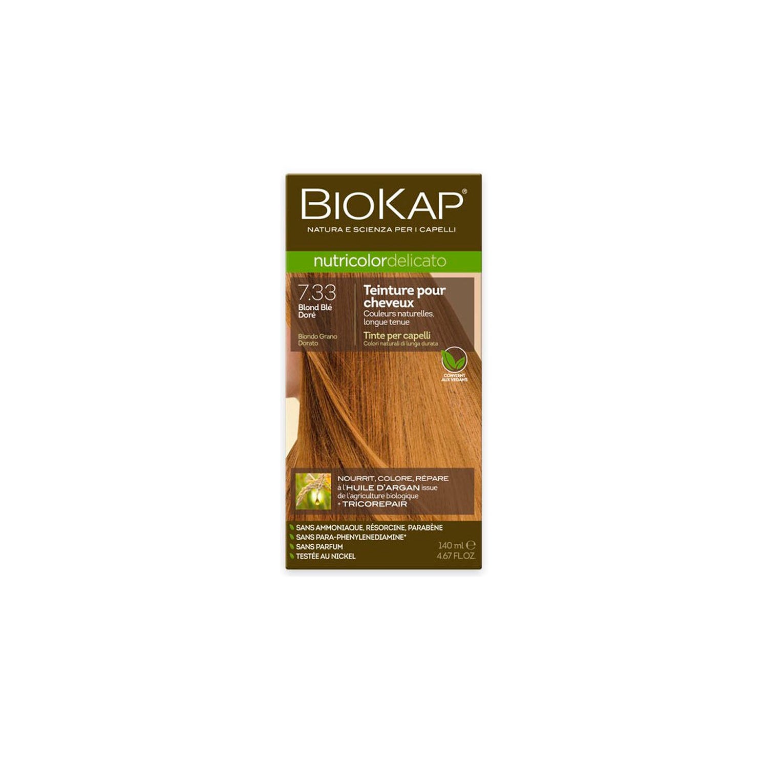 BioKap Coloration Delicato  Rubio Trigo Dorado 140ml | PromoFarma