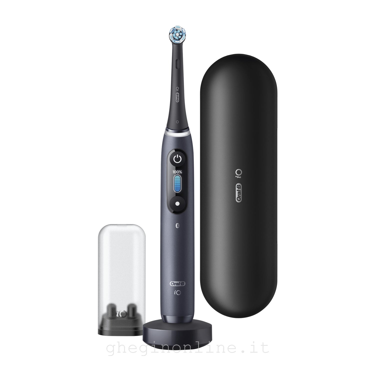 Oral-B Oral-B iO Series 8 Duo, Cepillo de dientes eléctrico negro/blanco