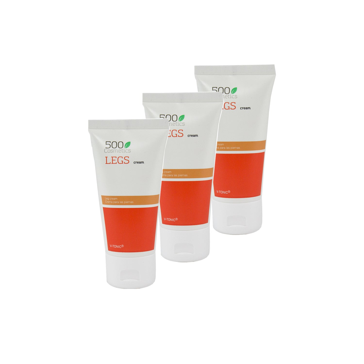 500Cosmetics Legs Cream Crema Para Varices 3X75ml