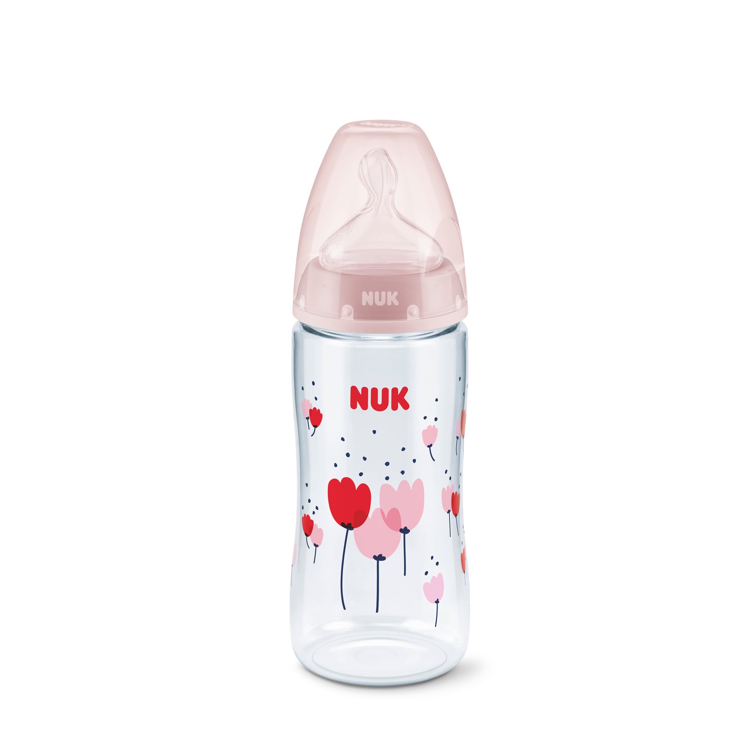  NUK Perfect Start - Juego de biberones de 0 a 6 meses sin BPA :  Bebés