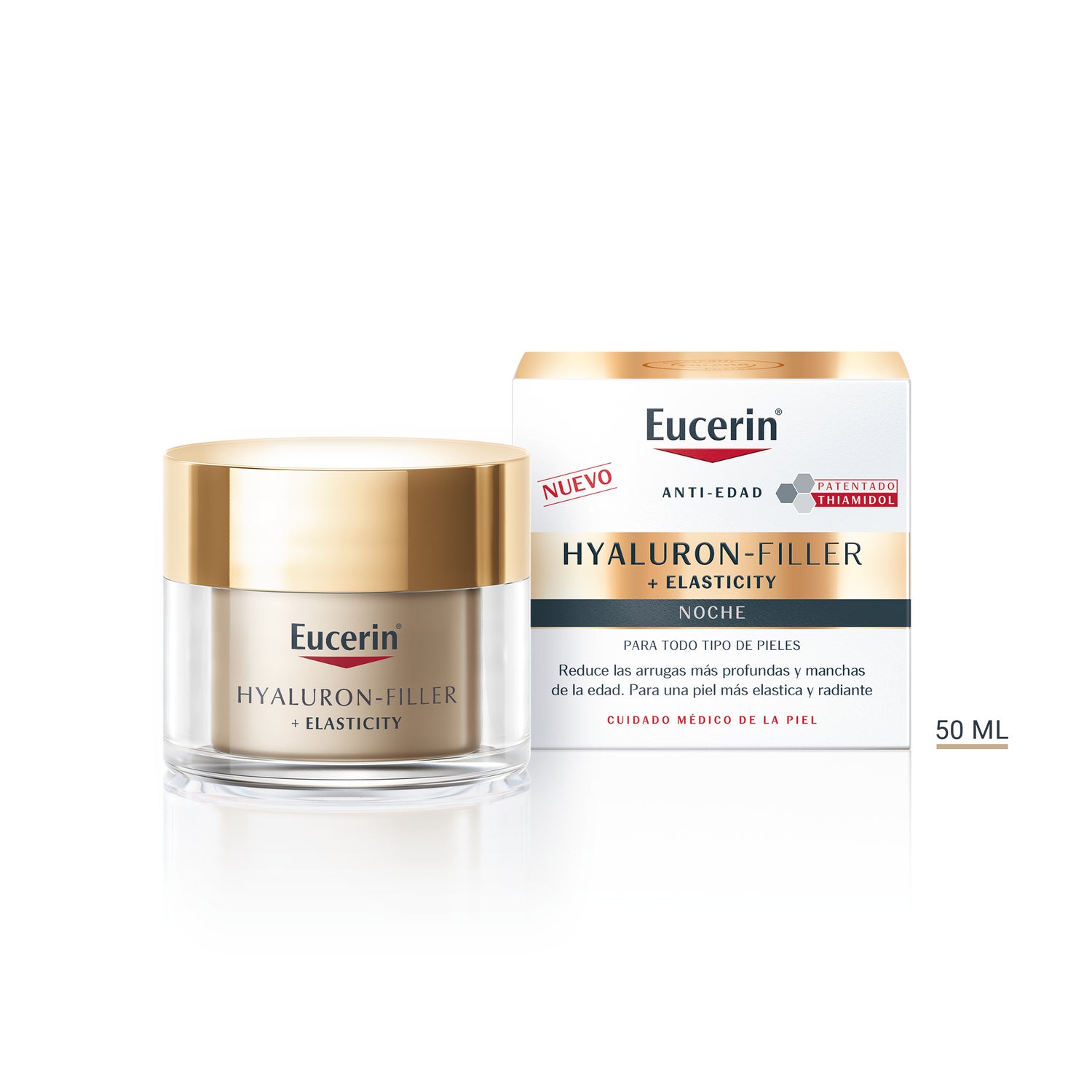Eucerin® Hyaluron-Filler Elasticity Noche 50ml | PromoFarma