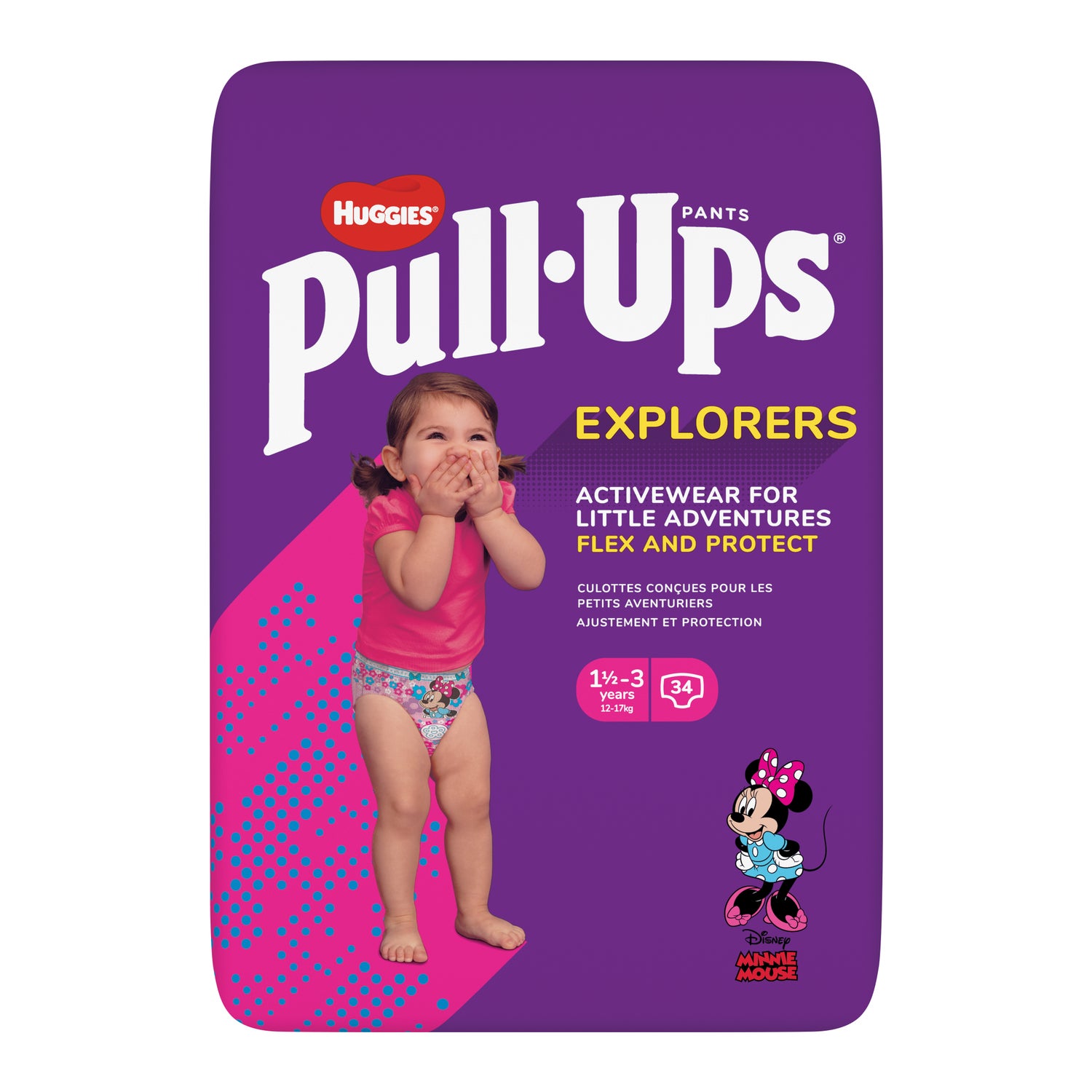 Huggies Diaper Pants Pull-Ups Girl T/5 34pcs