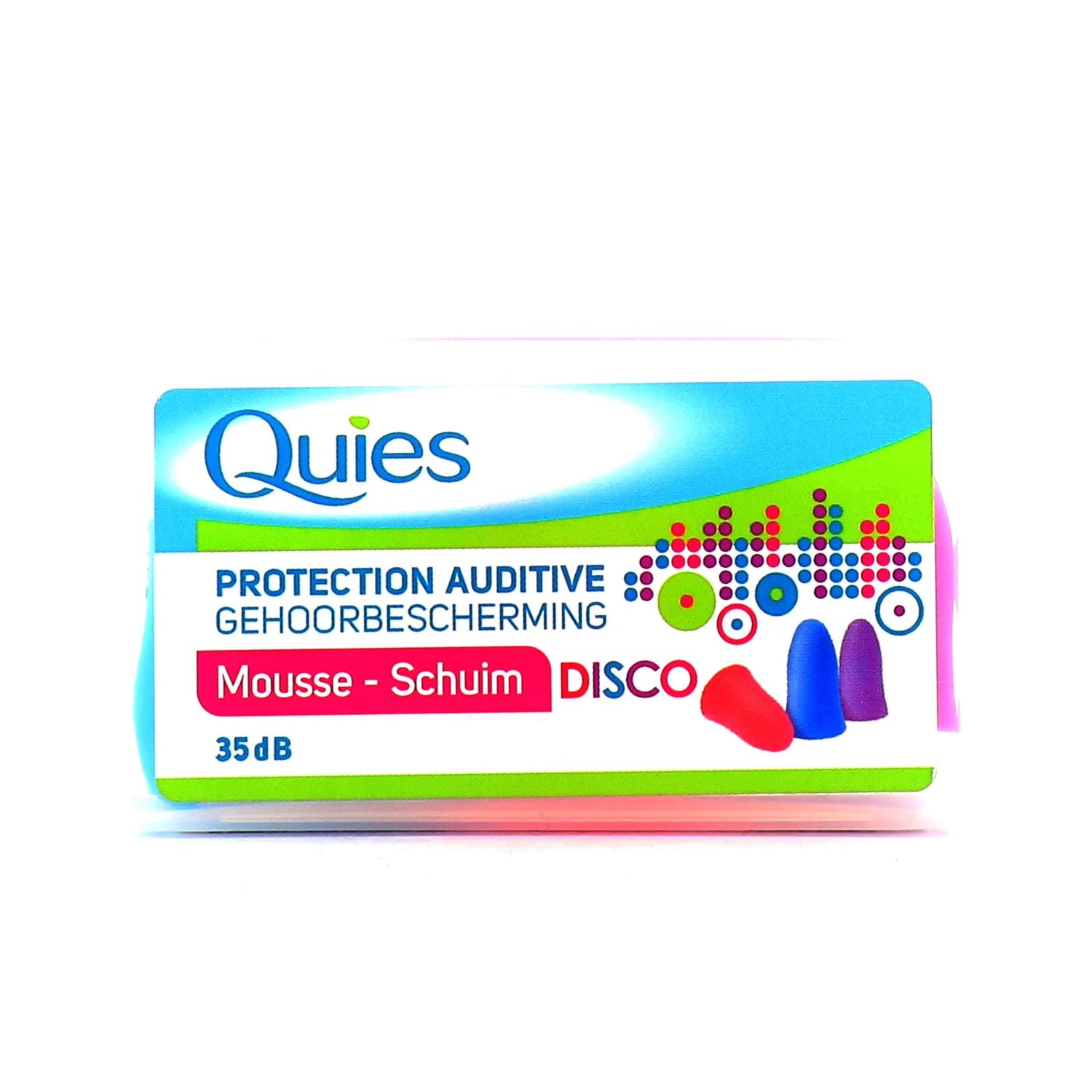 Quies Protection Auditive Mousse Disco 3 paires