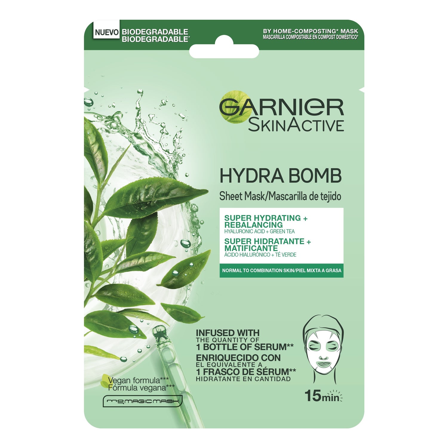 Garnier Skin Active Mascarilla Hydra Bomb 1ud |