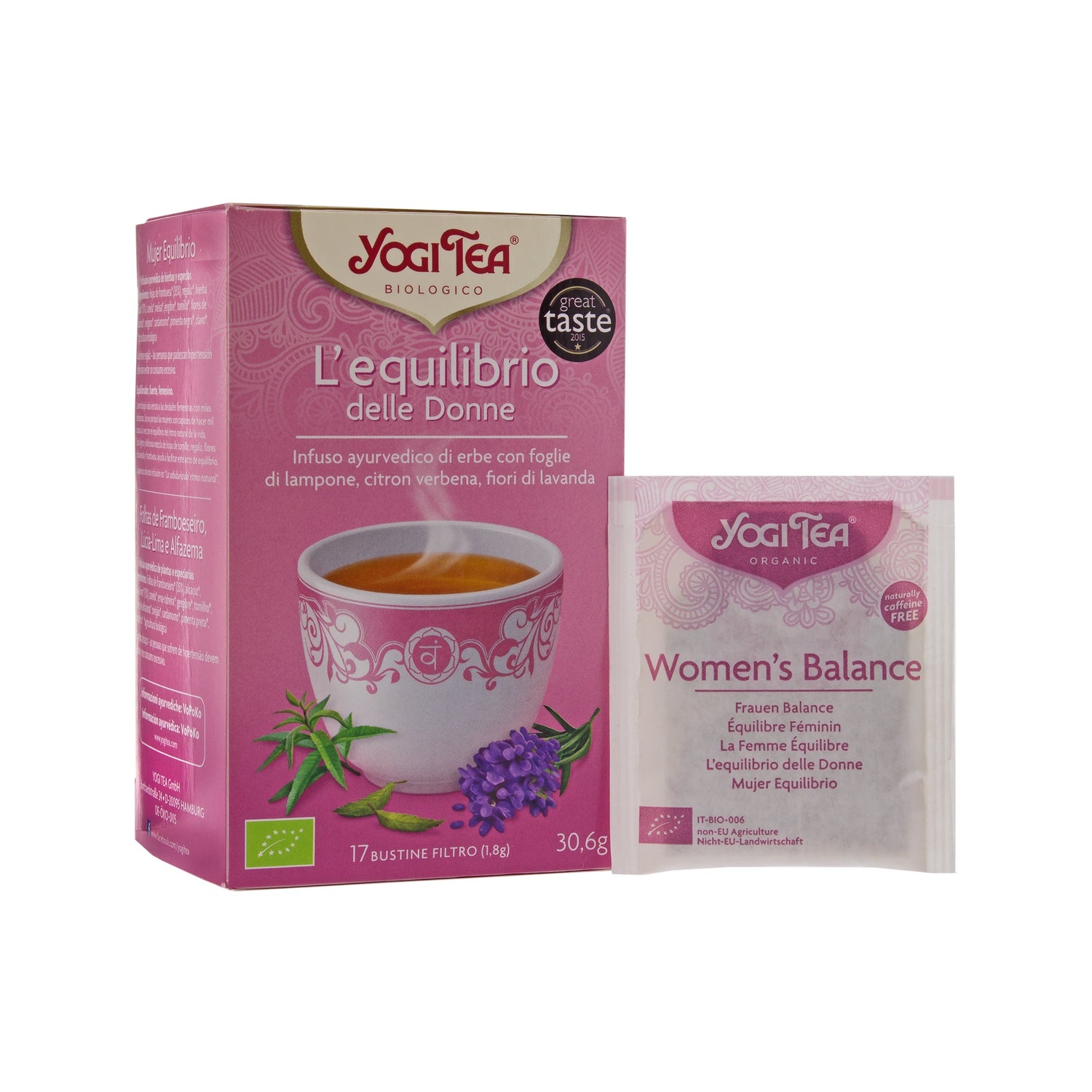 Yogi Tea Bio Women's Balance, sachets de thé 17 x 1,8 g