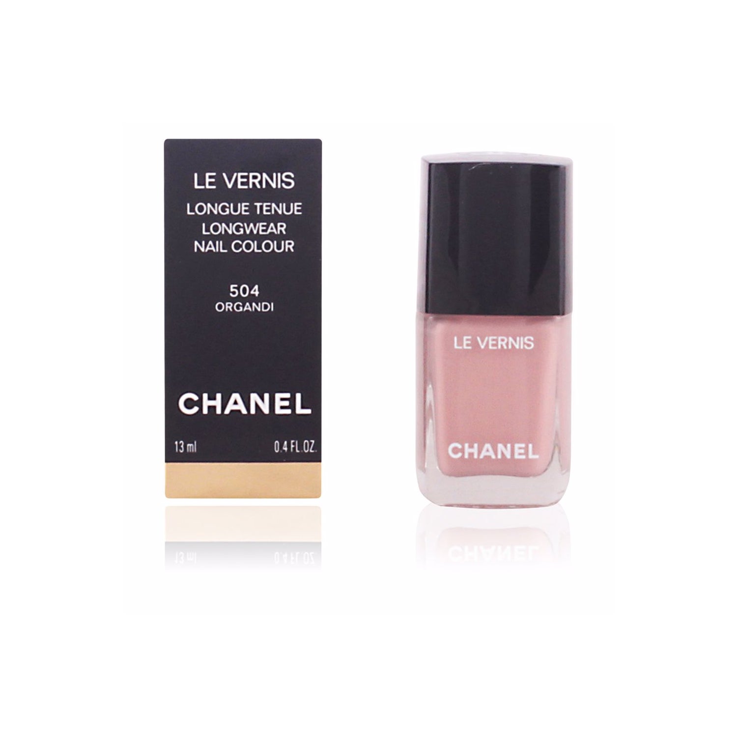Chanel Le vernis - 504 Organdi  Chanel nails, Nail polish, Nail
