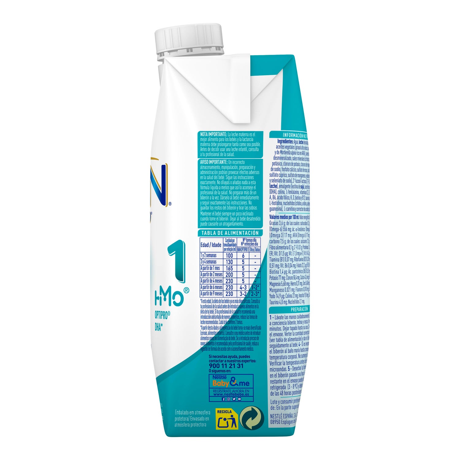 Nestle Nativa 1 Premium Liquid Milk 500ml