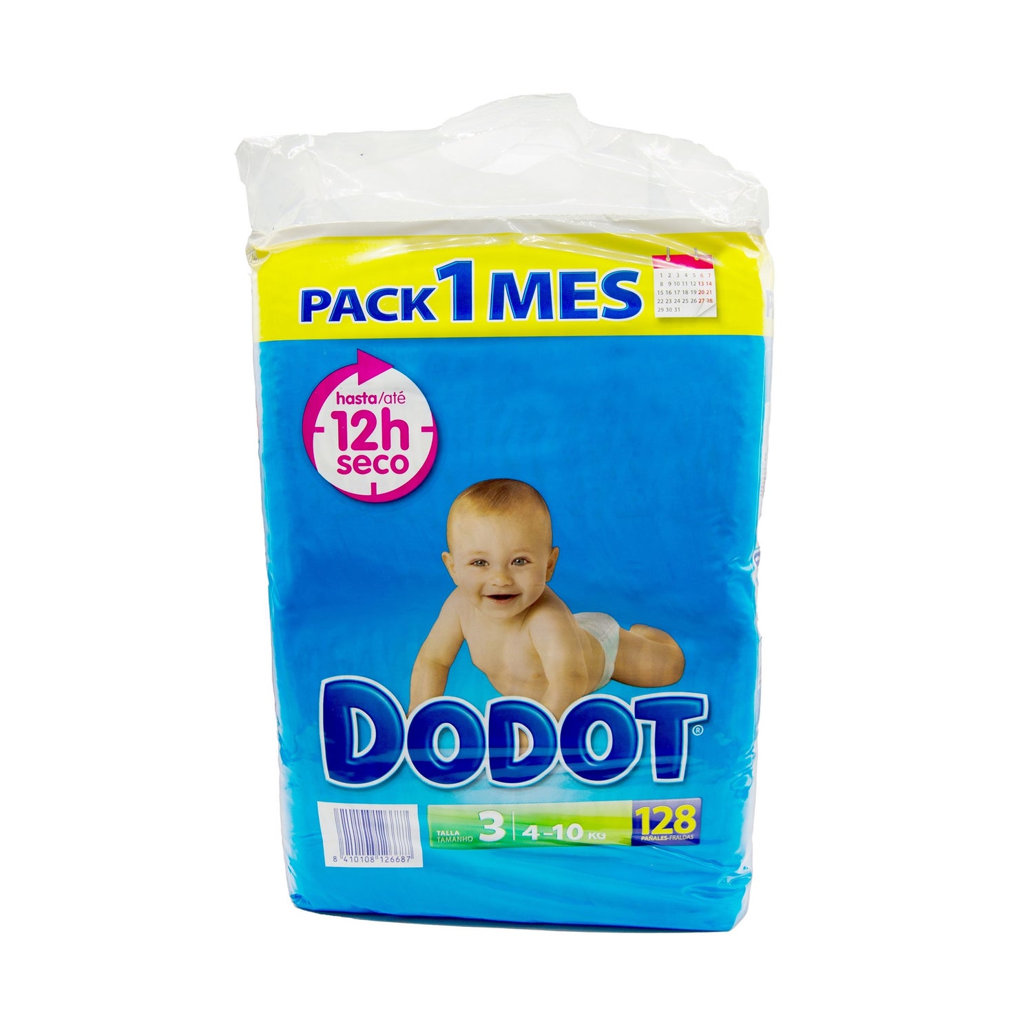 Dodot Bebé Seco Value Pack Talla 3 (62 uds)【COMPRA ONLINE】