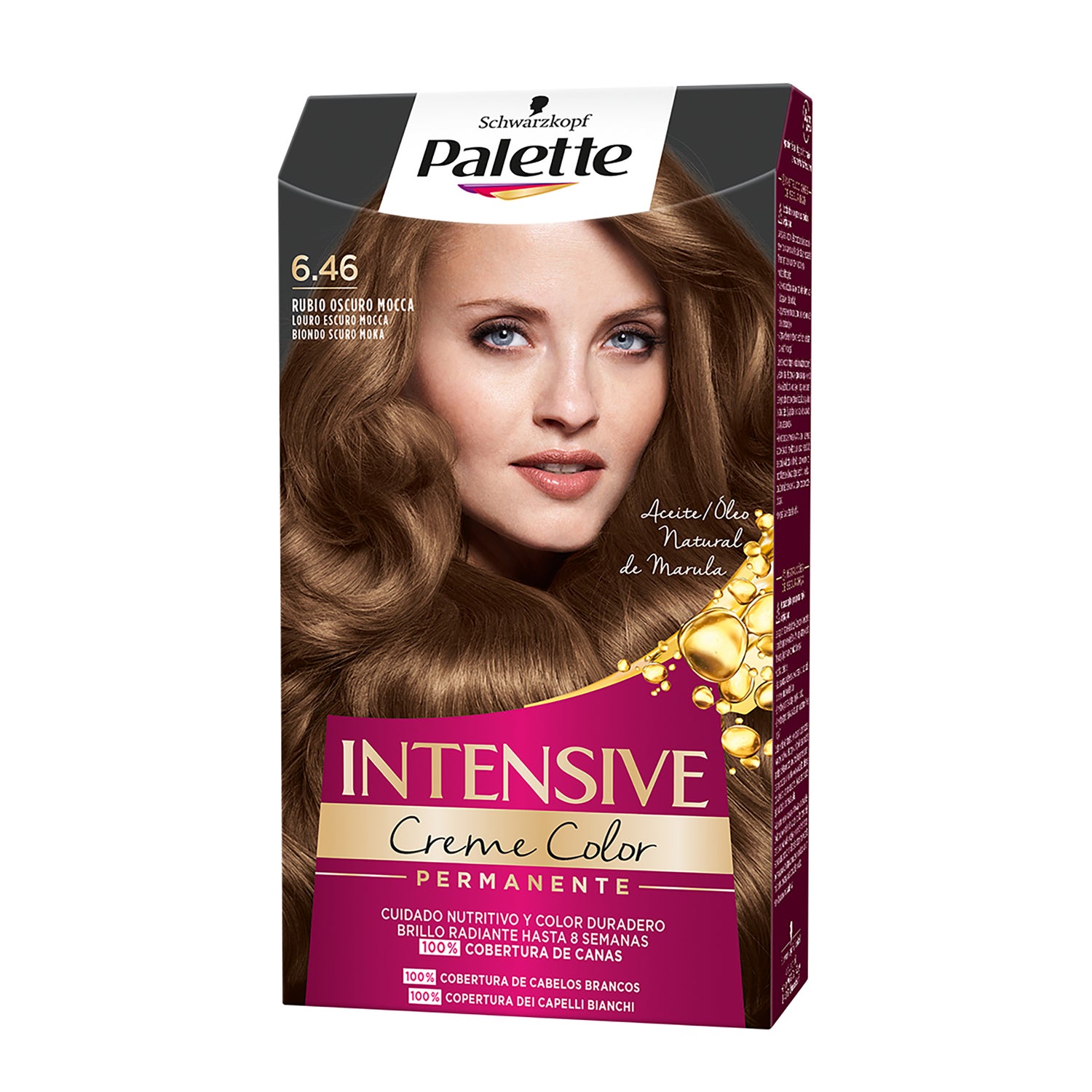 Schwarzkopf Palette Intensive Hair Color No. 6,46 1pc | PromoFarma