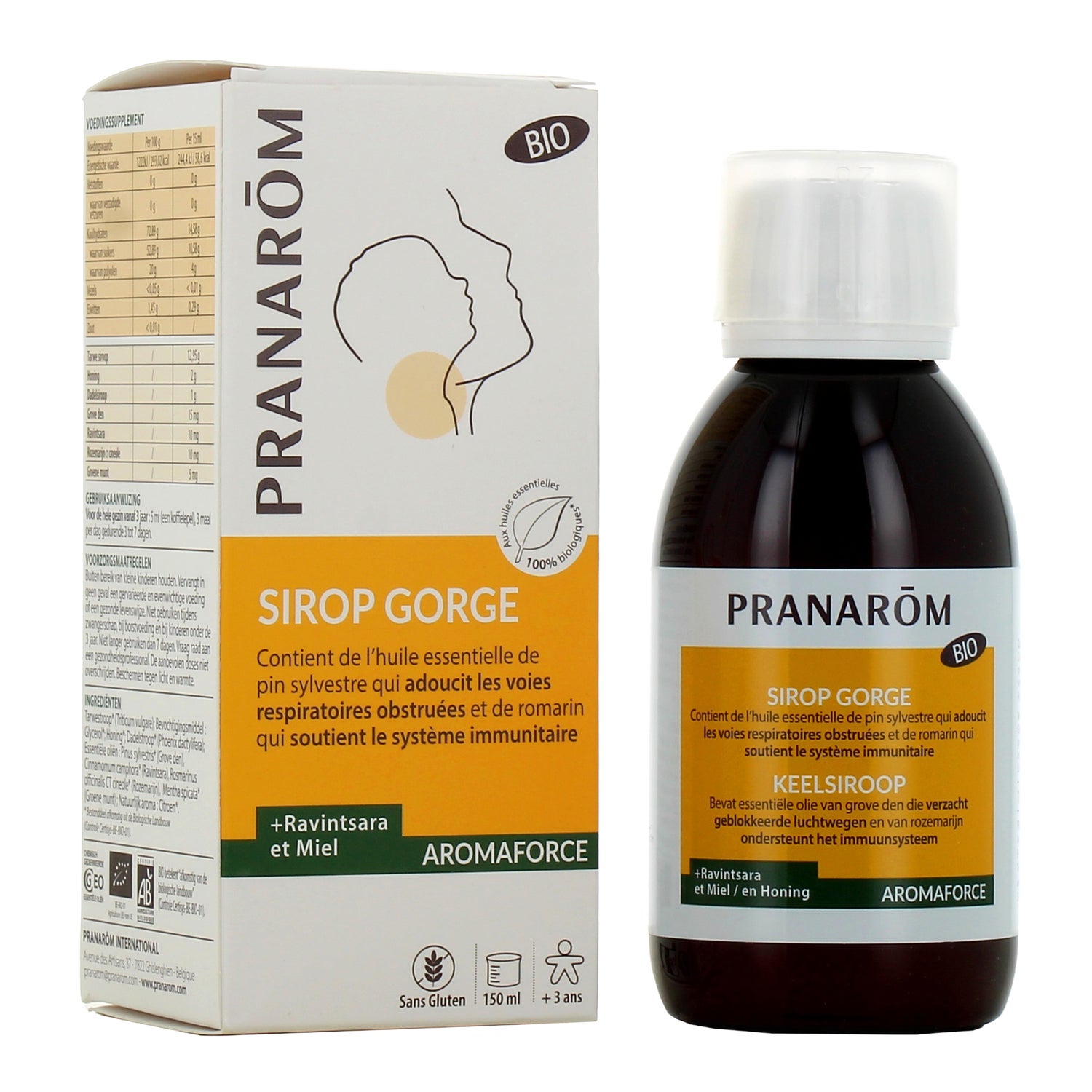 Jarabe Vías respiratorias de Pranarom 150ml - Farmacia Online Pamplona Ana  Monente