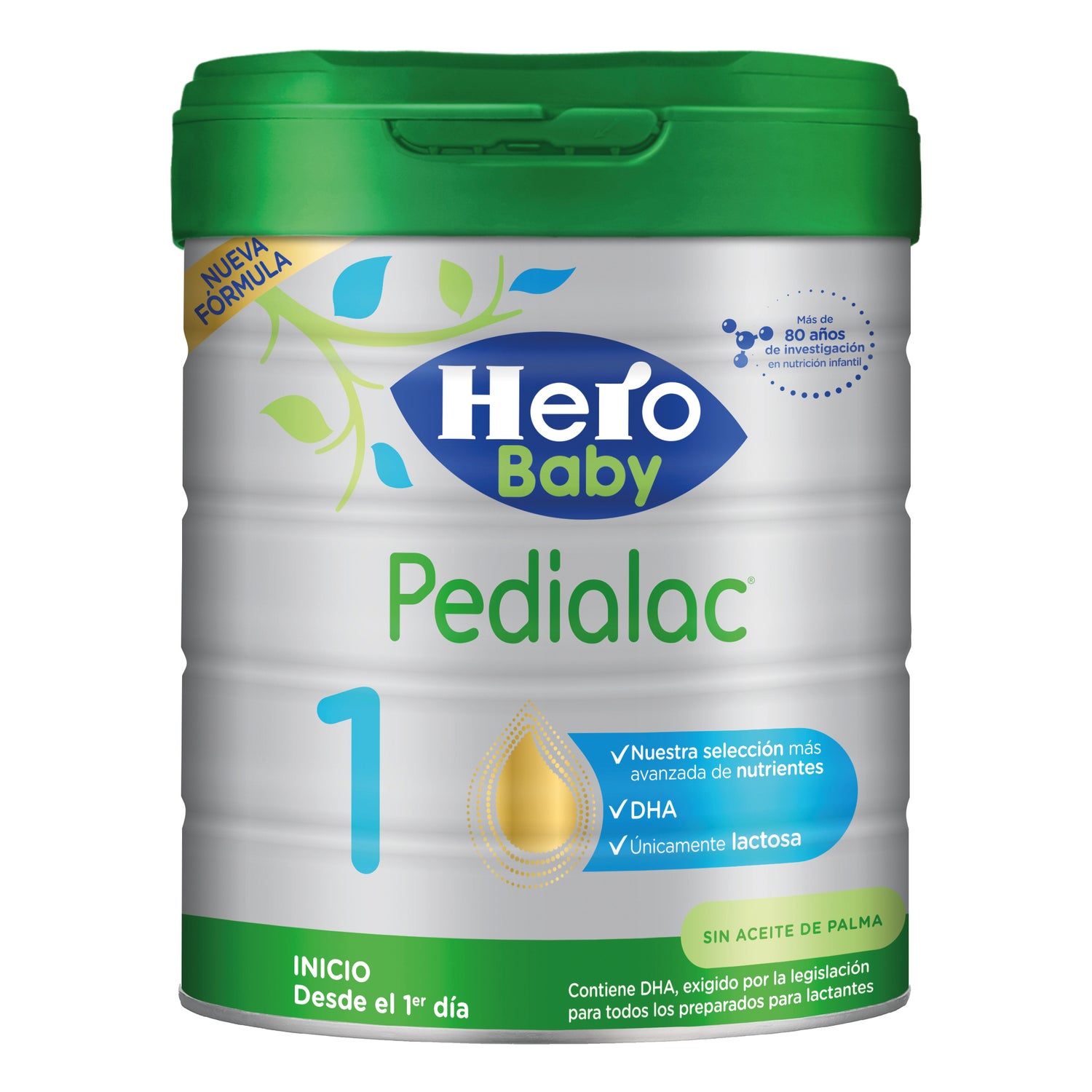 Pebish Síguenos ruptura Hero Baby pedialac 1 800g | PromoFarma