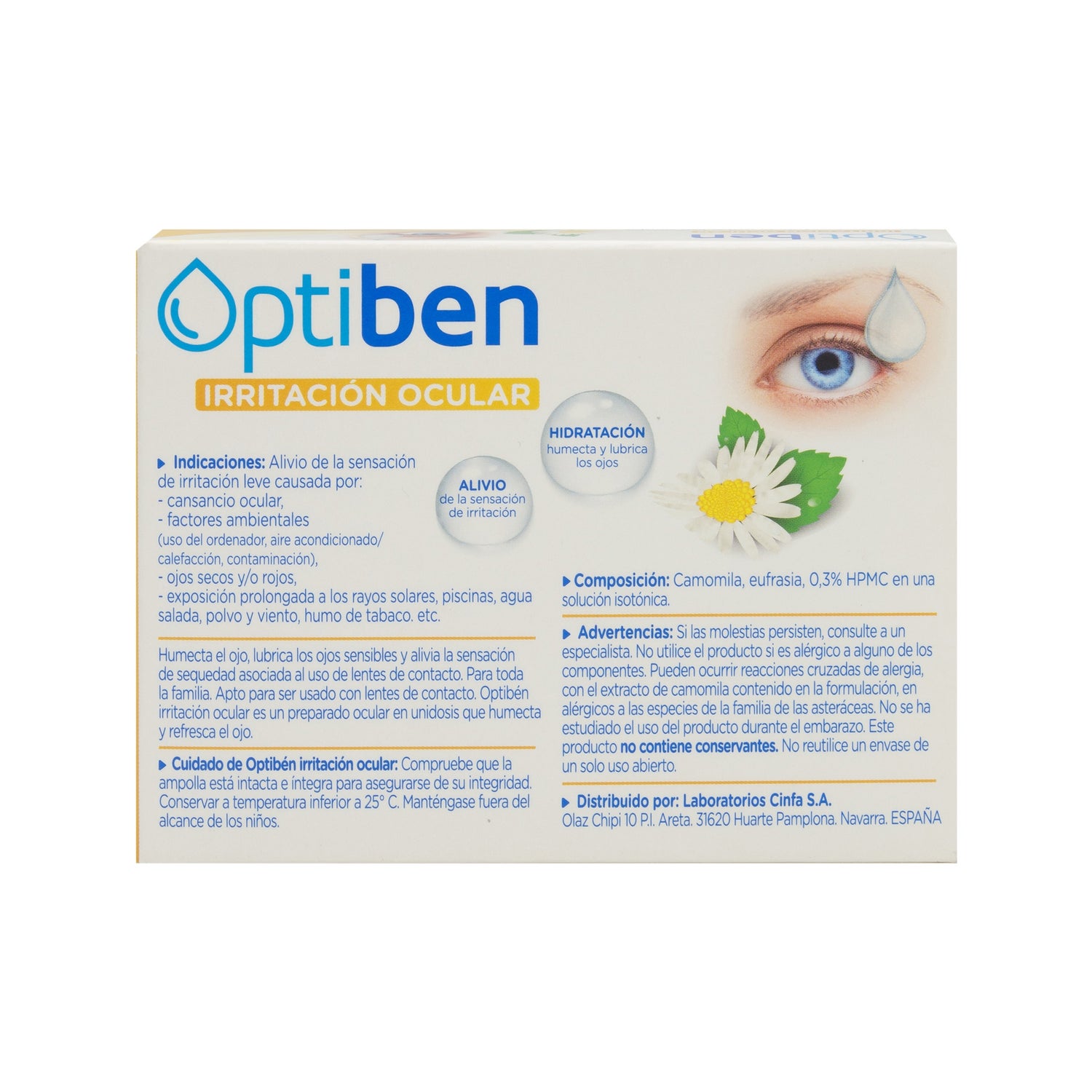 Comprar Optiben Ojos Secos Repair Fr Online