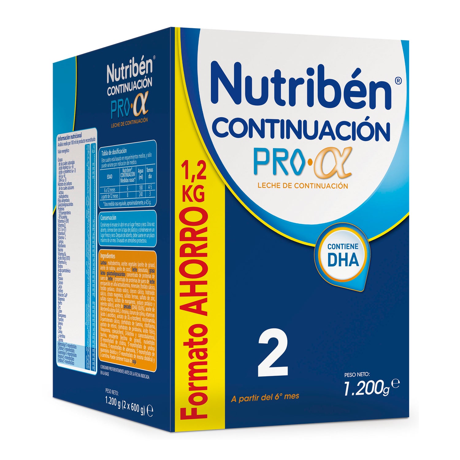 Nutriben Continuacion Pro Alfa 6/800gr