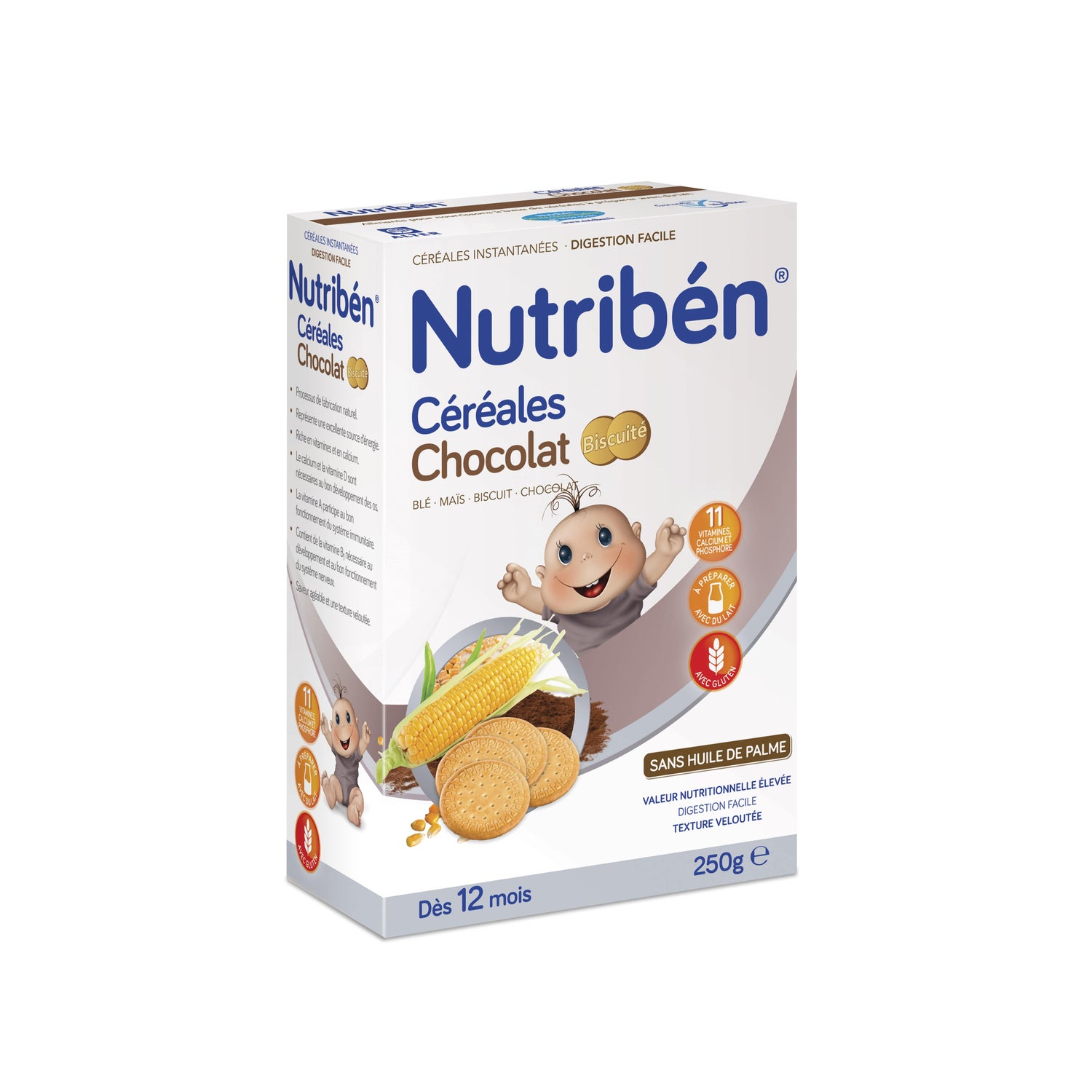 Céréales bébé nutriben 4 mois - Nutribén