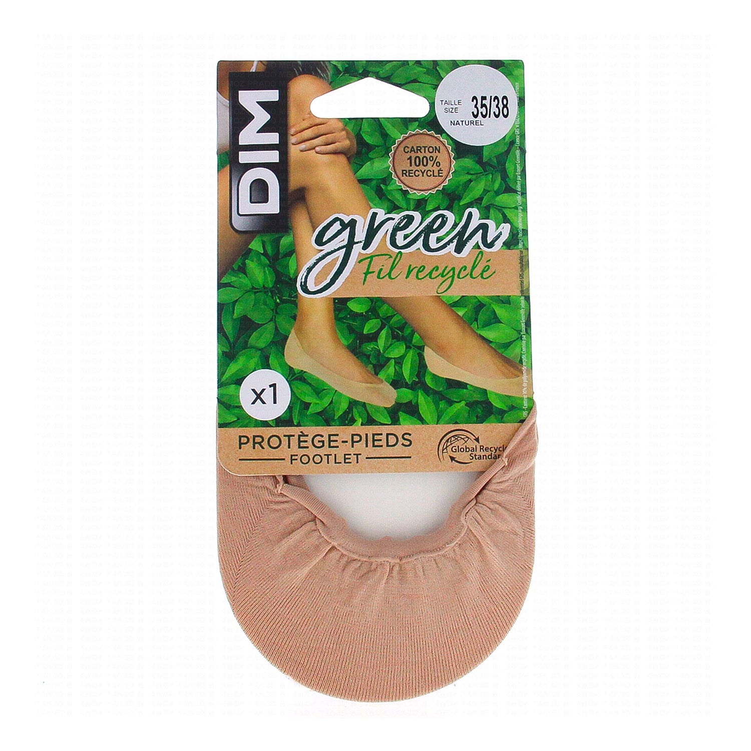 Dim Green Protectores Pies Talla 35-38 1 Par