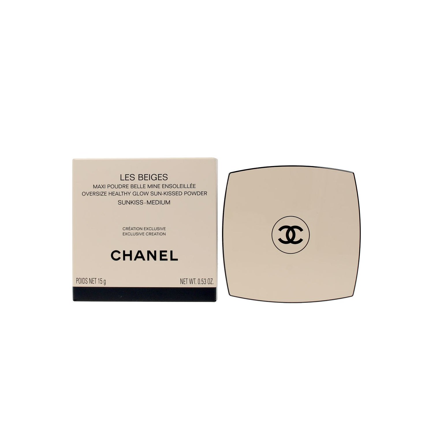 Chanel Les Beiges Maxi Healthy Glow Sun-Kissed Polvo Sunbath 15g