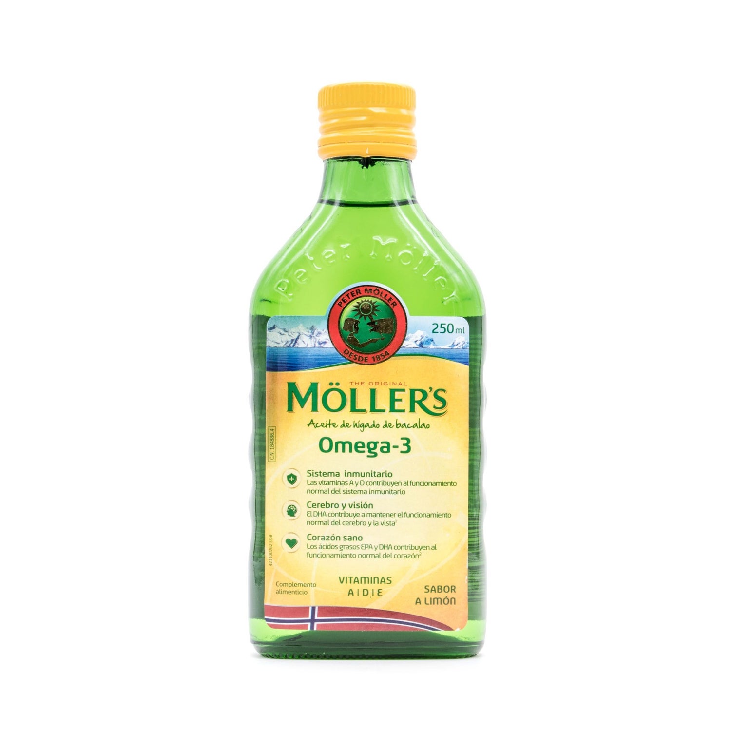 Olio di merluzzo al limone 250ml | PromoFarma