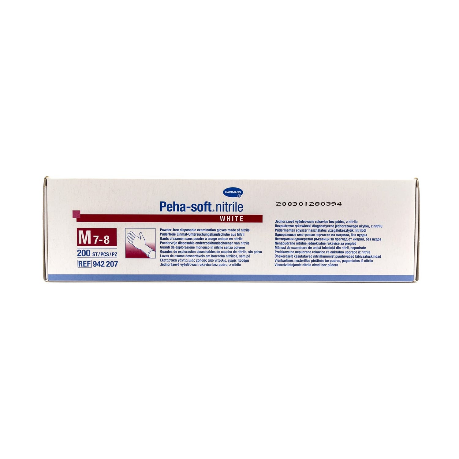 Hartmann Peha-Soft - 10 guanti monouso in nitrile Pf Minibox, taglia M