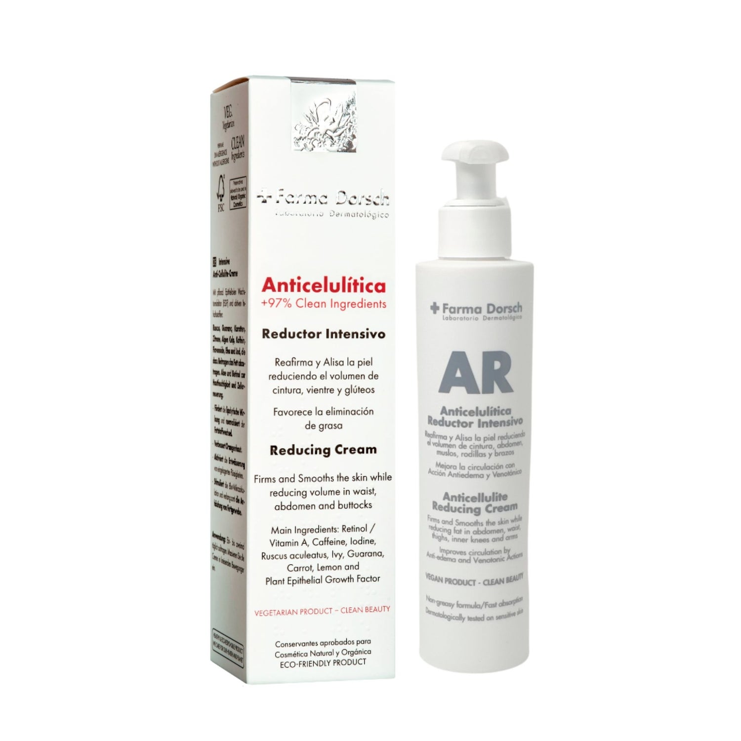 Crema Anticelulítica Reductora - 200 ml