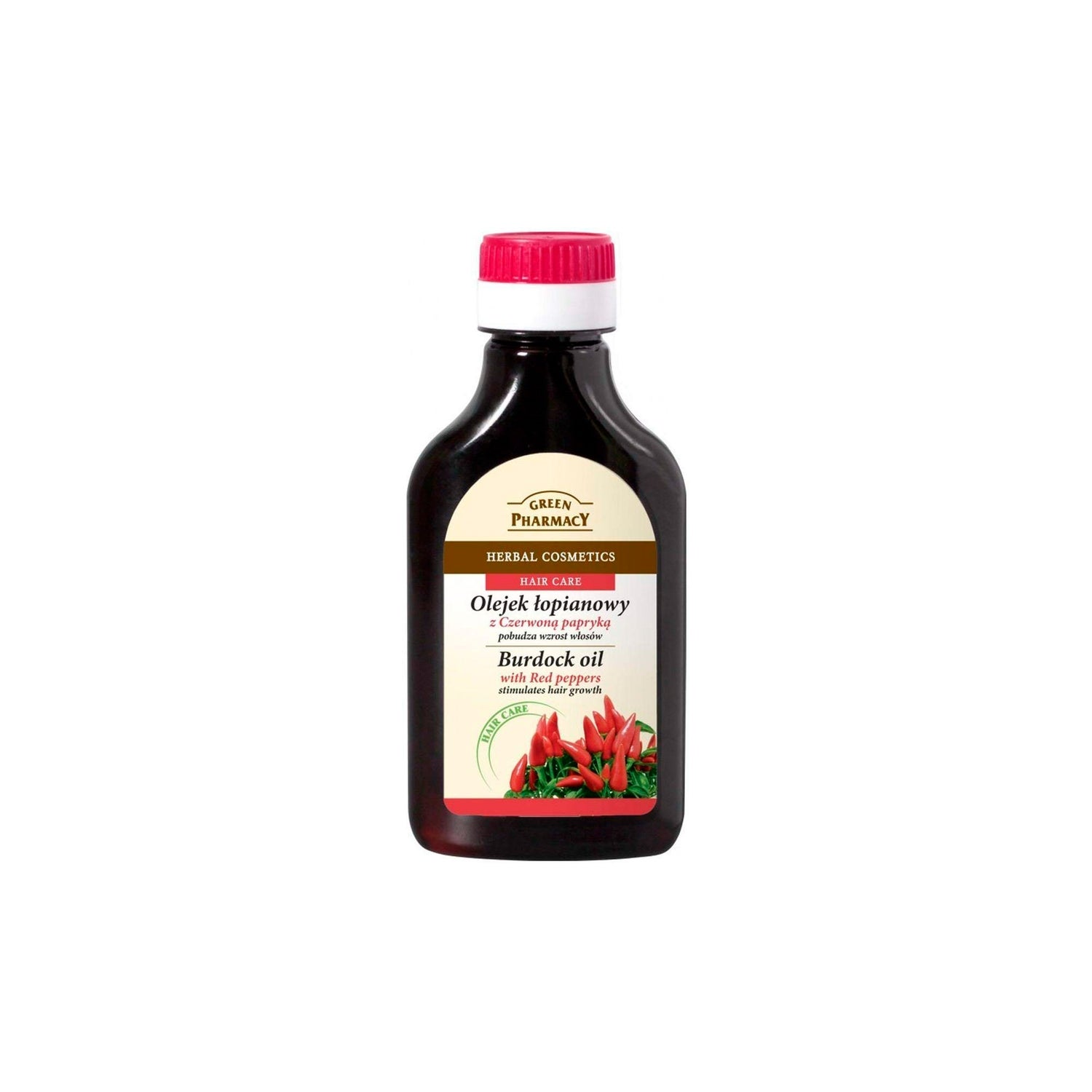 Green Pharmacy Red Pepper Burdock Hair Oil 100ml | PromoFarma