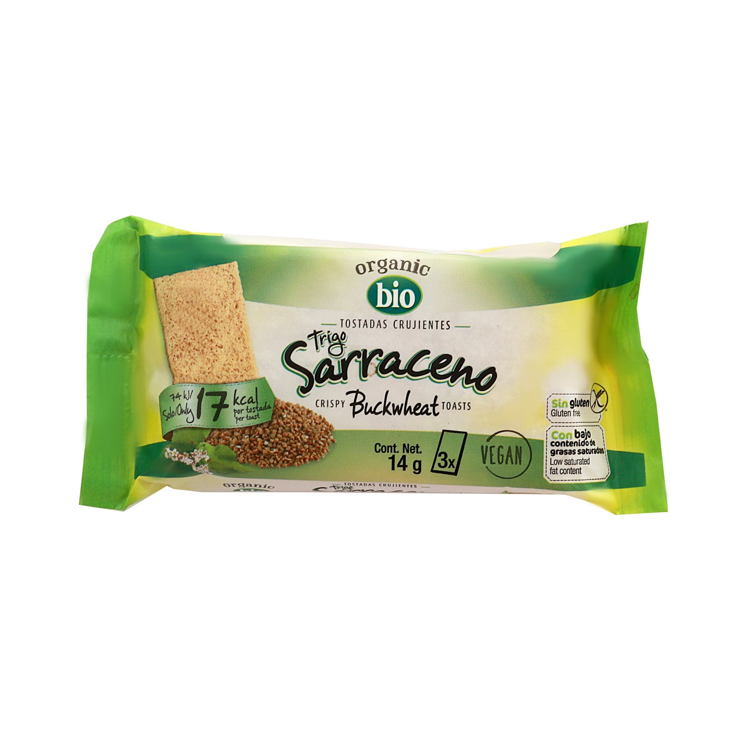 Tostadas Trigo Sarraceno - El Granero Integral - 90 g