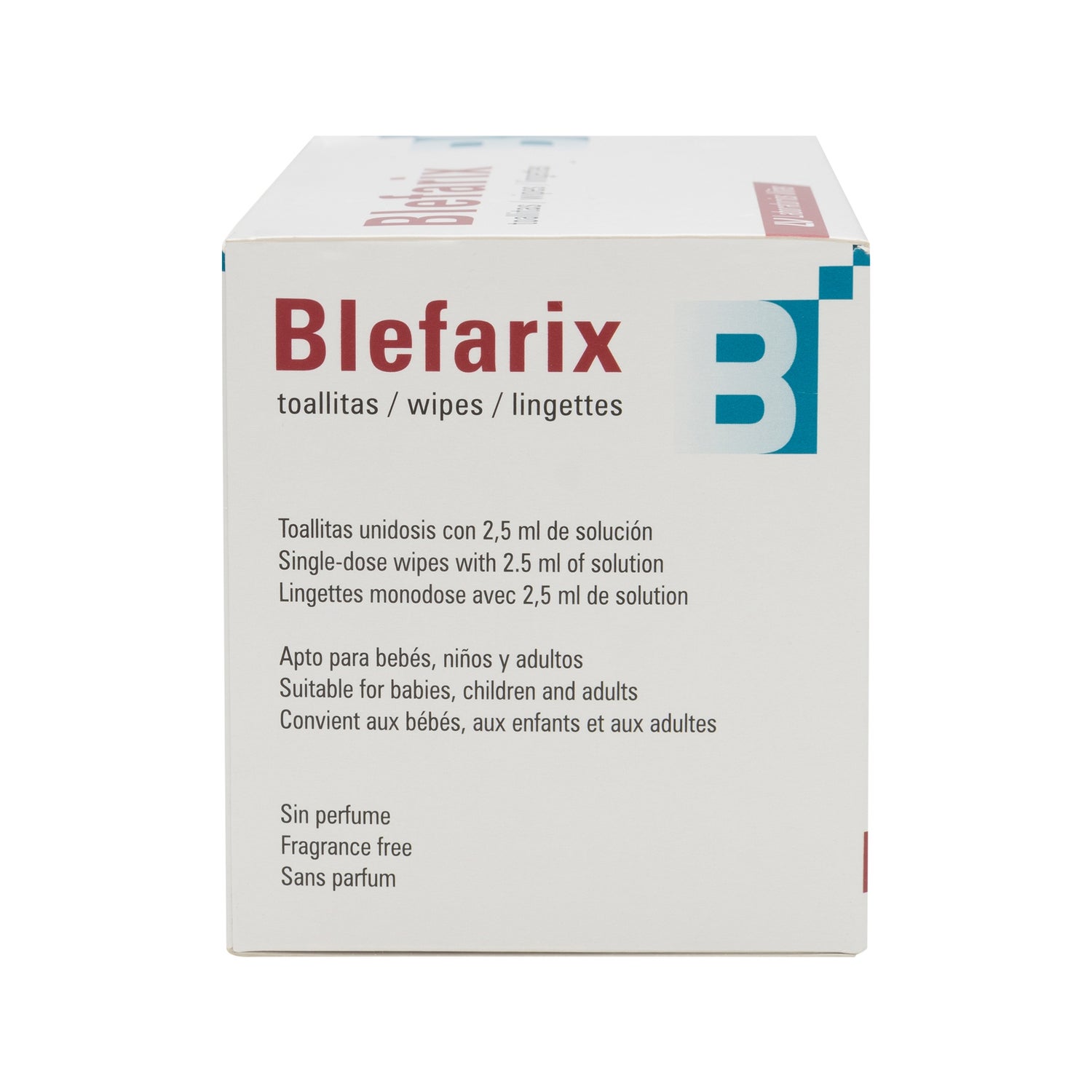 Blefarix Toallitas 2,5ml 50 Uds